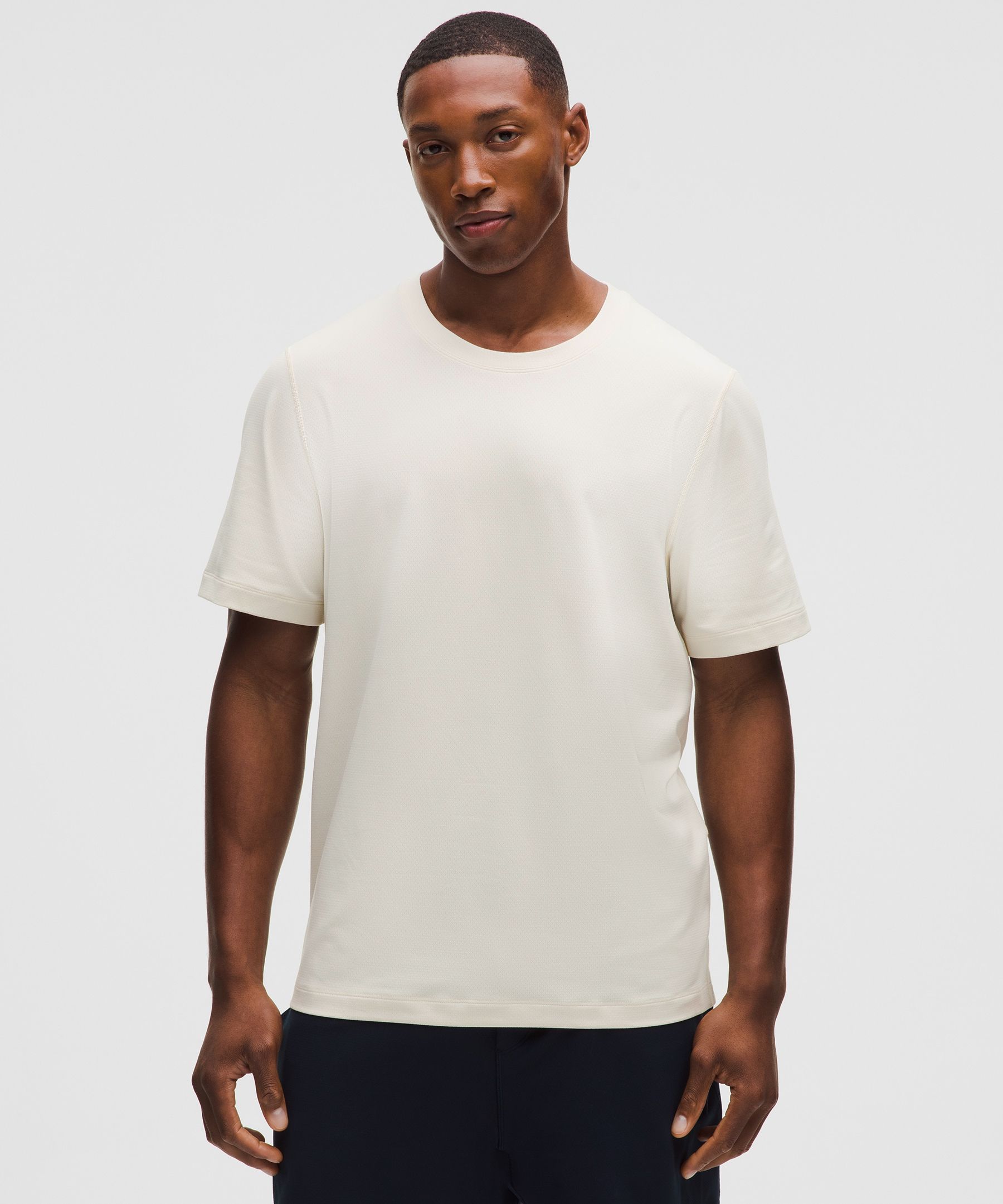Mesh Soft Jersey Short-Sleeve Shirt