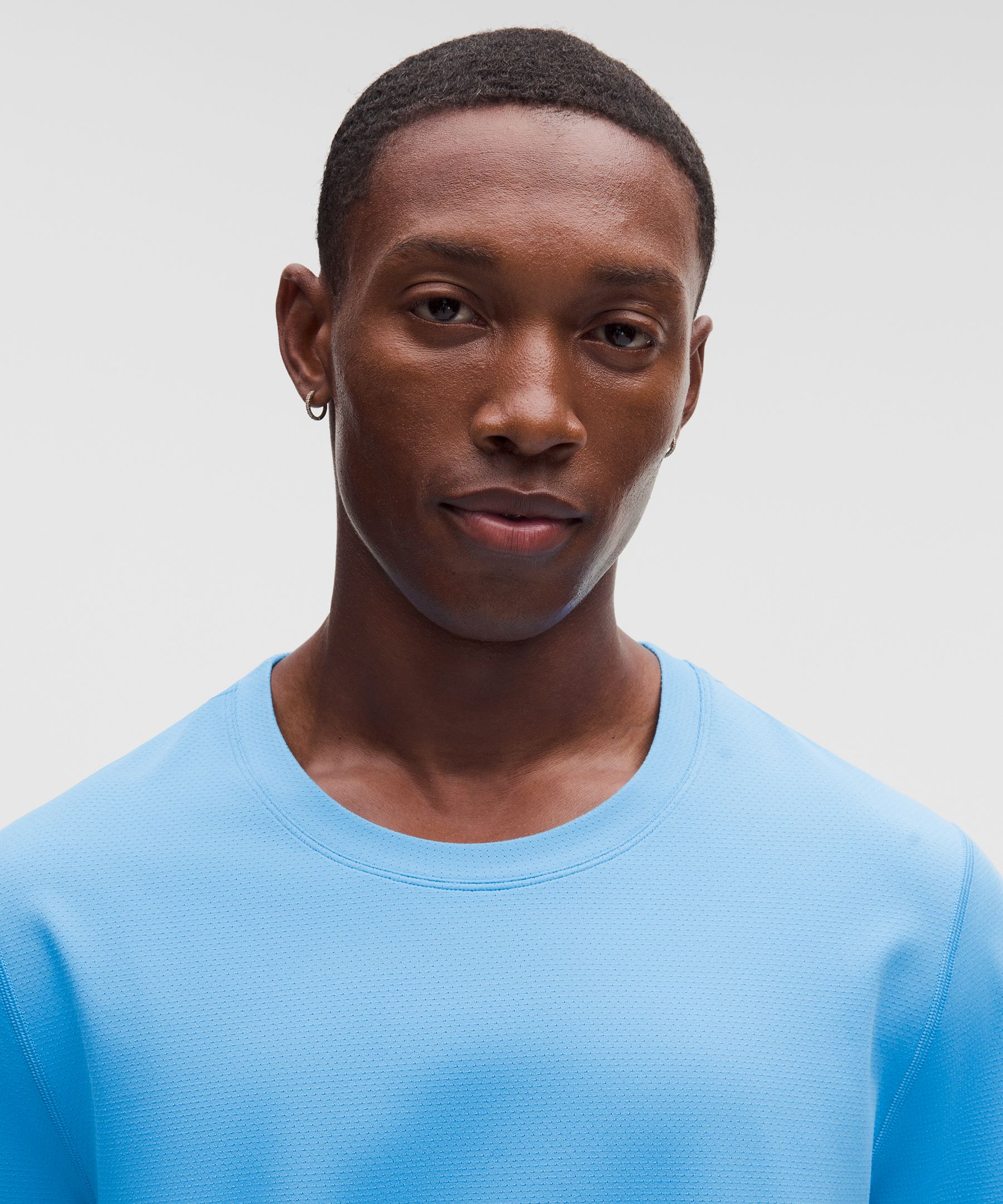 Mesh Soft Jersey Short-Sleeve Shirt