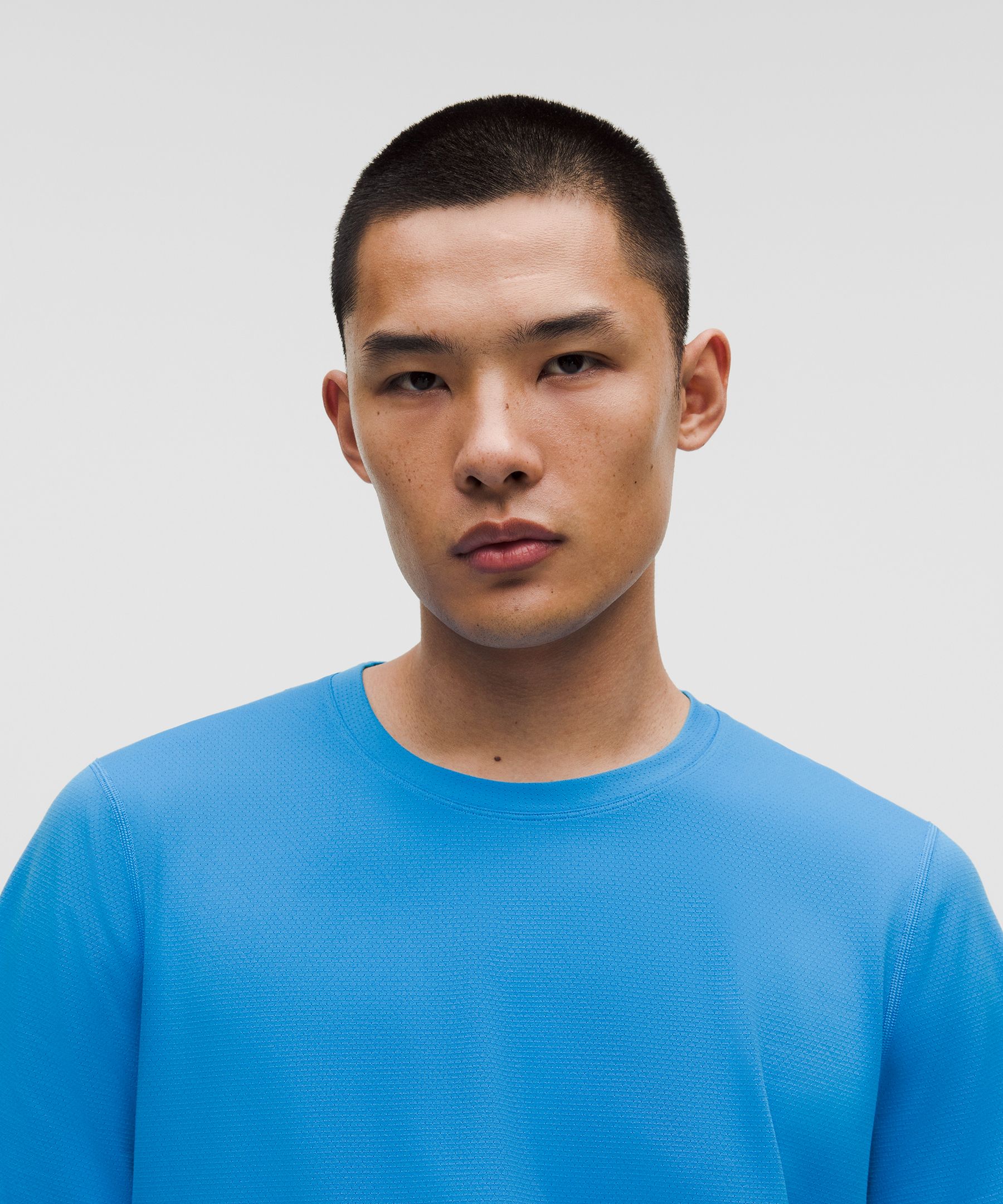 Mesh Soft Jersey Short-Sleeve Shirt