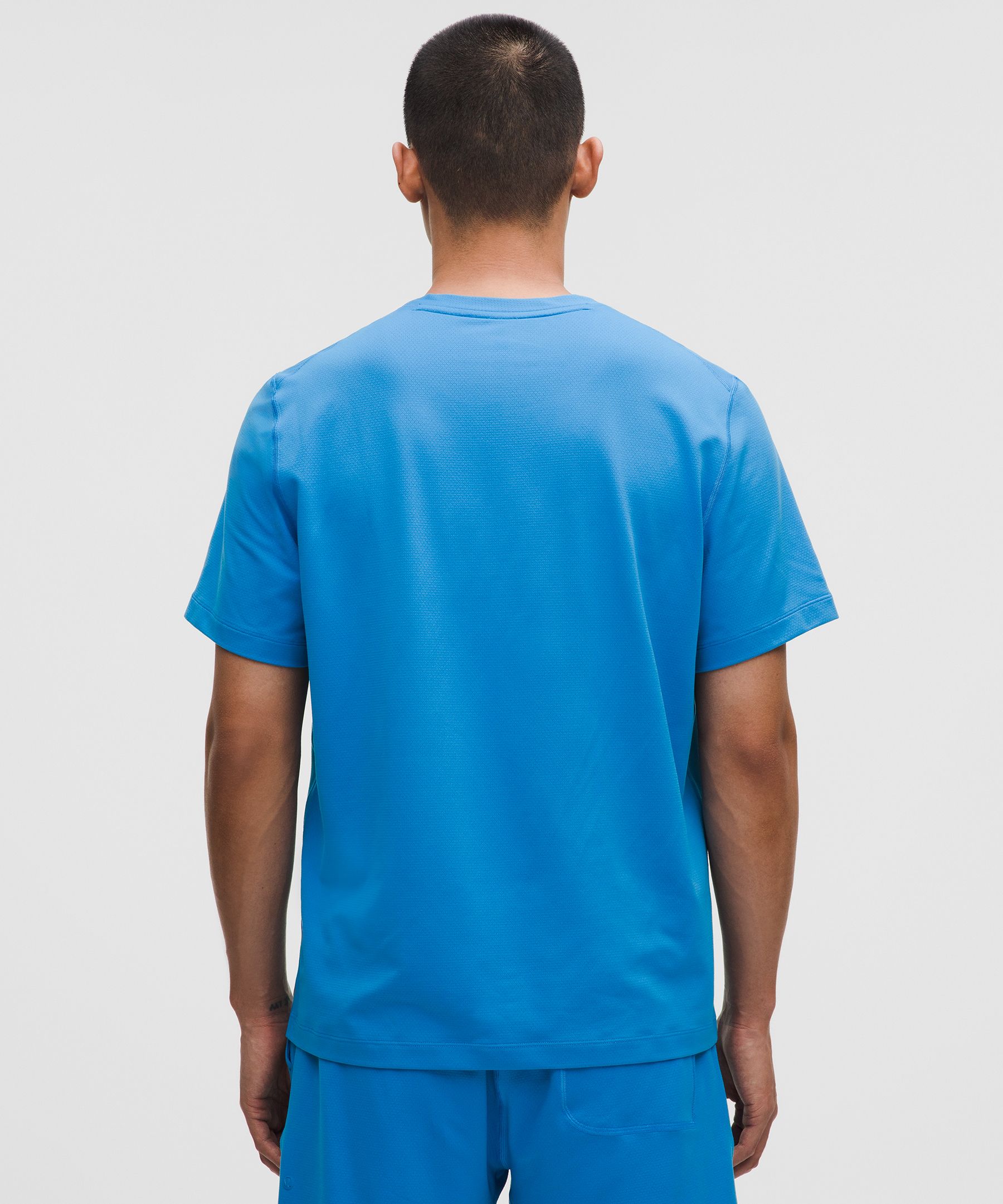 Mesh Soft Jersey Short-Sleeve Shirt