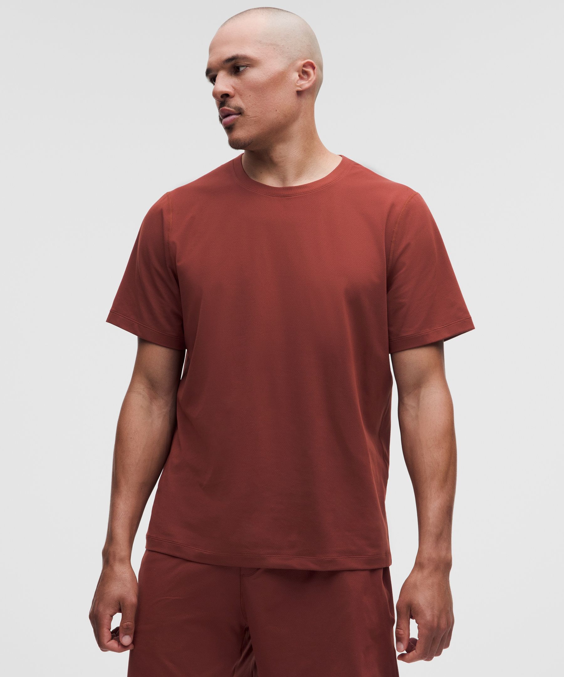 Mesh Soft Jersey Short-Sleeve Shirt