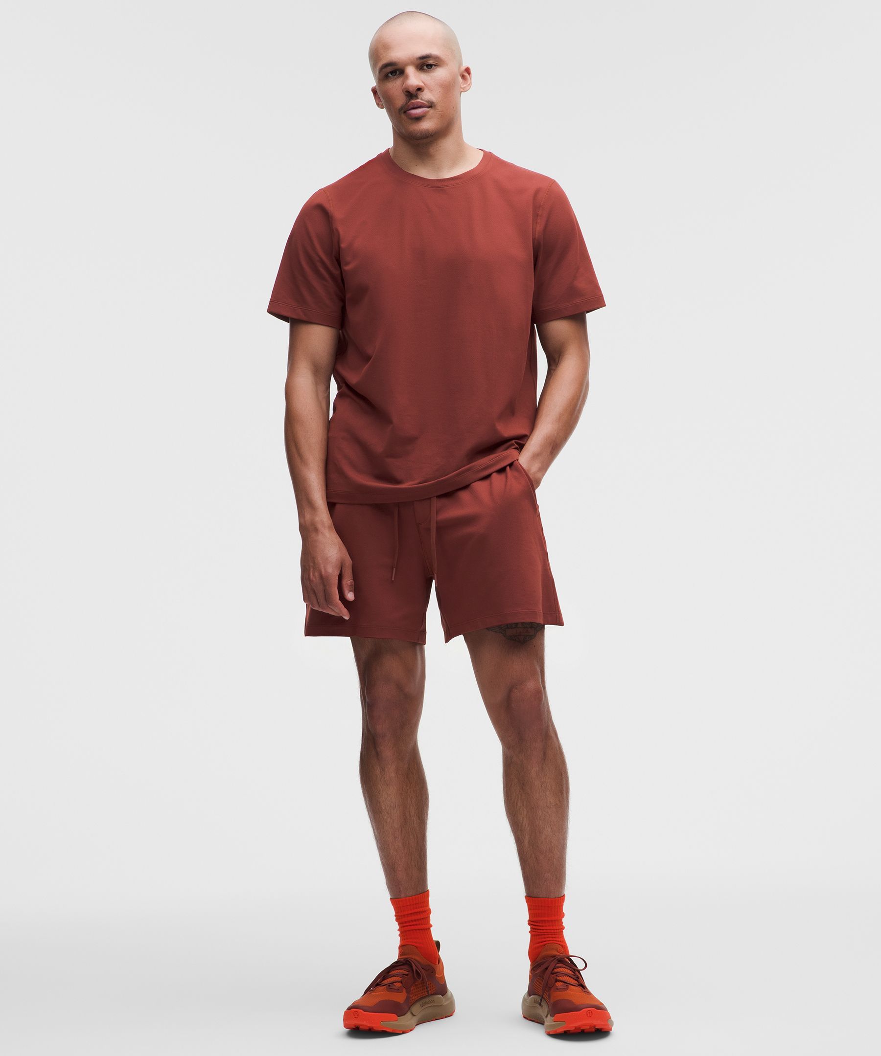 Mesh Soft Jersey Short-Sleeve Shirt