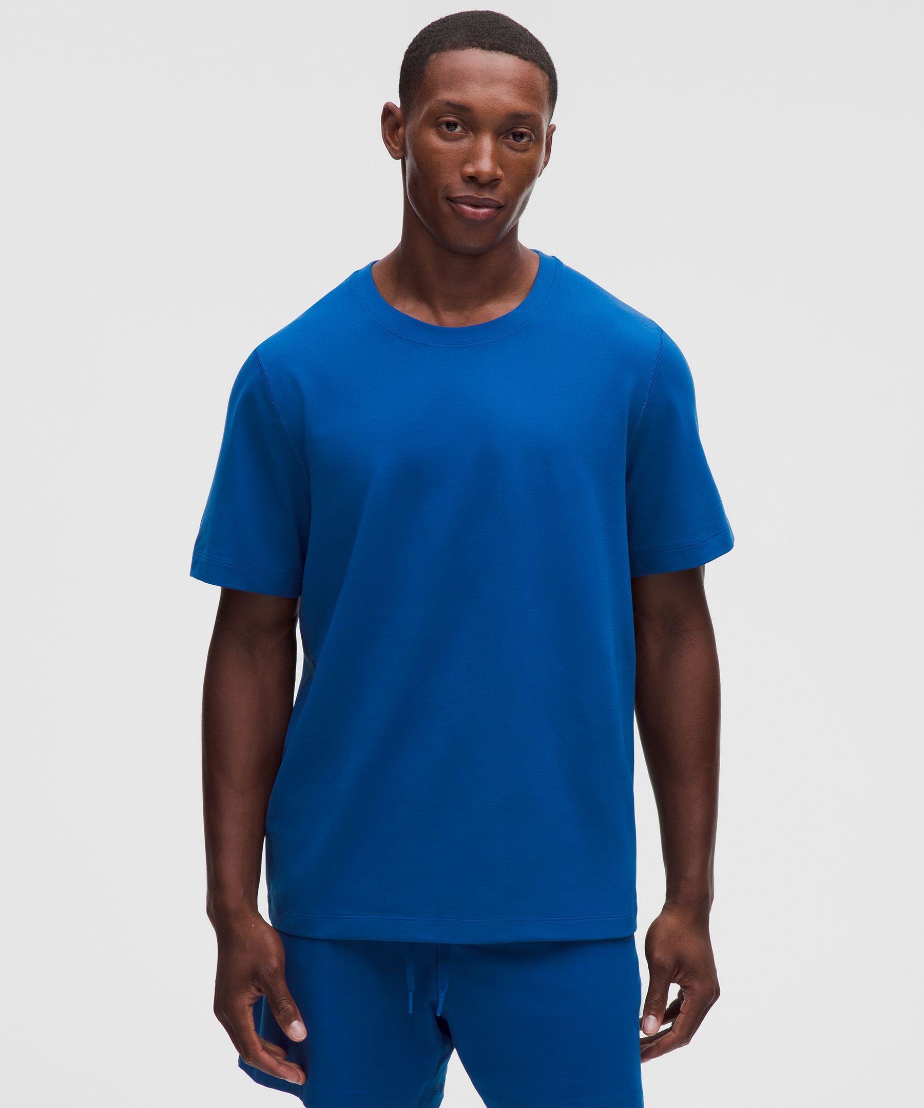 Mesh Soft Jersey Short-Sleeve Shirt