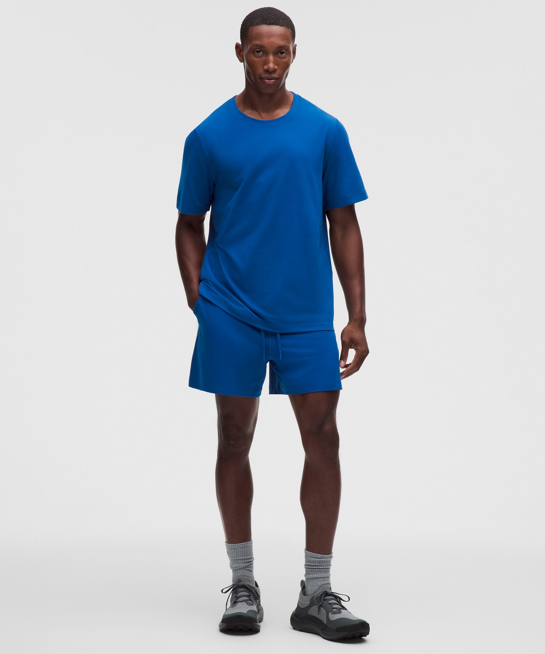Mesh Soft Jersey Short-Sleeve Shirt