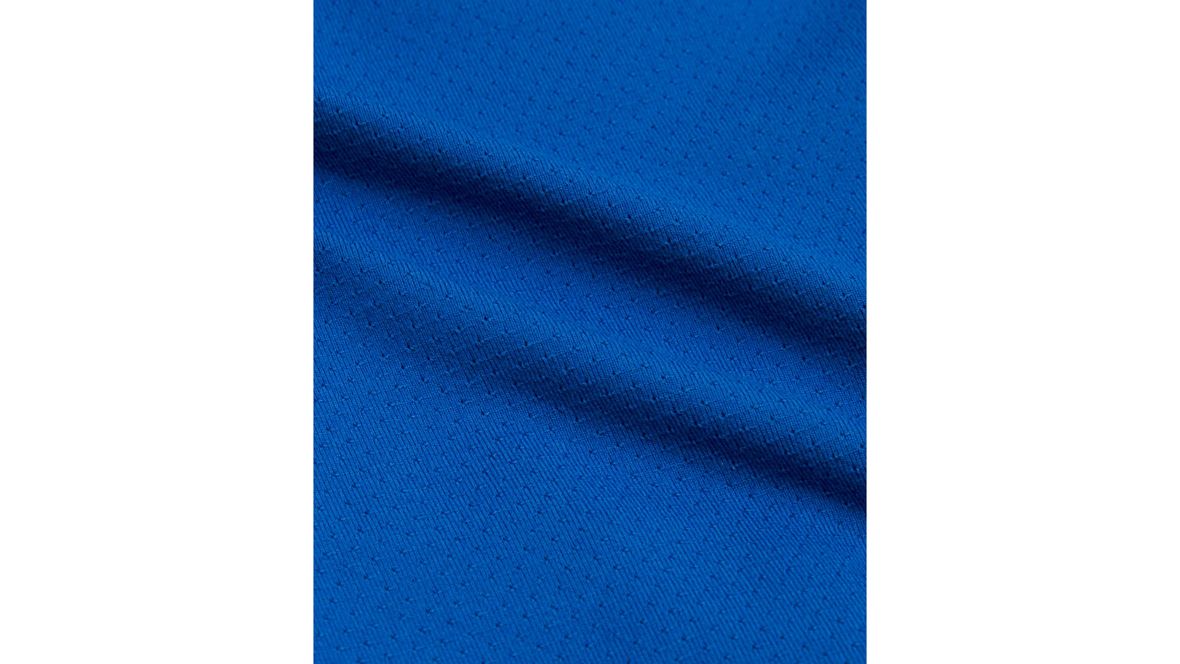 Mesh Soft Jersey Short-Sleeve Shirt