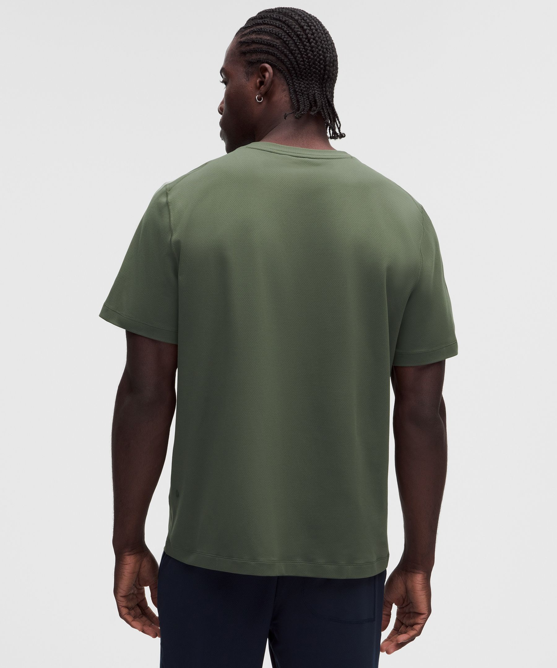 Mesh Soft Jersey Short-Sleeve Shirt