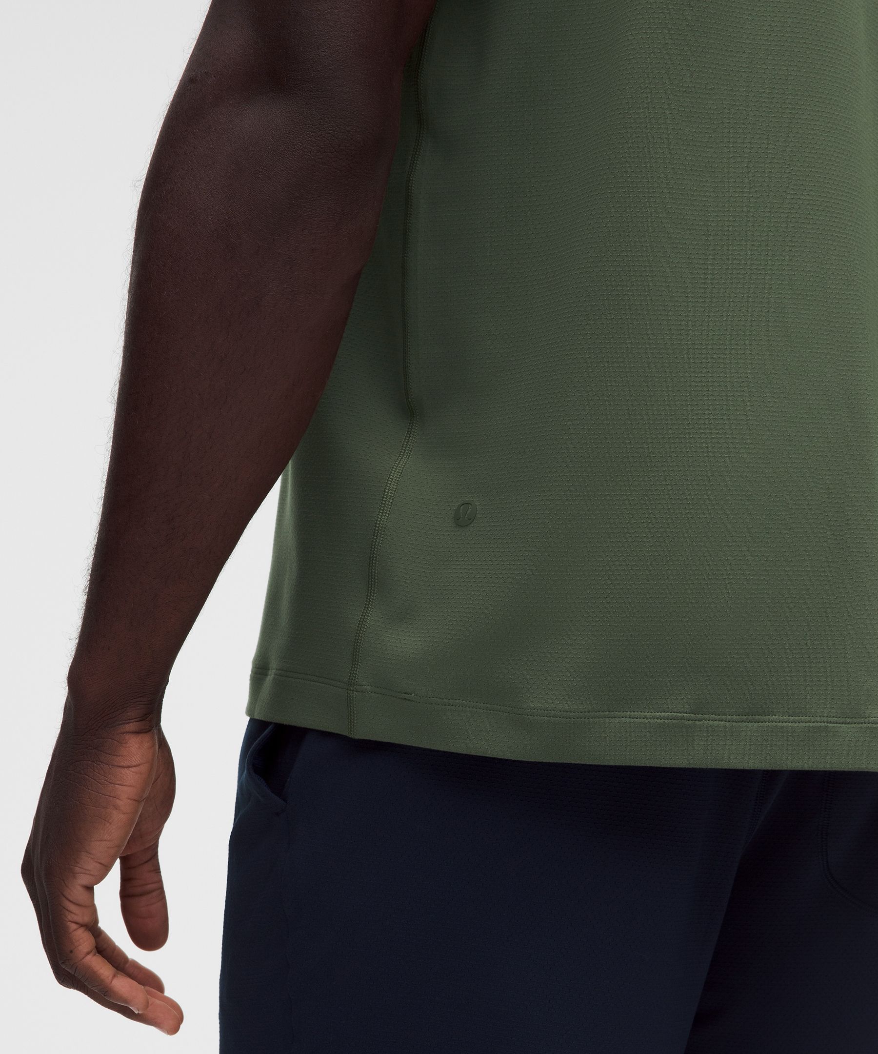 Mesh Soft Jersey Short-Sleeve Shirt