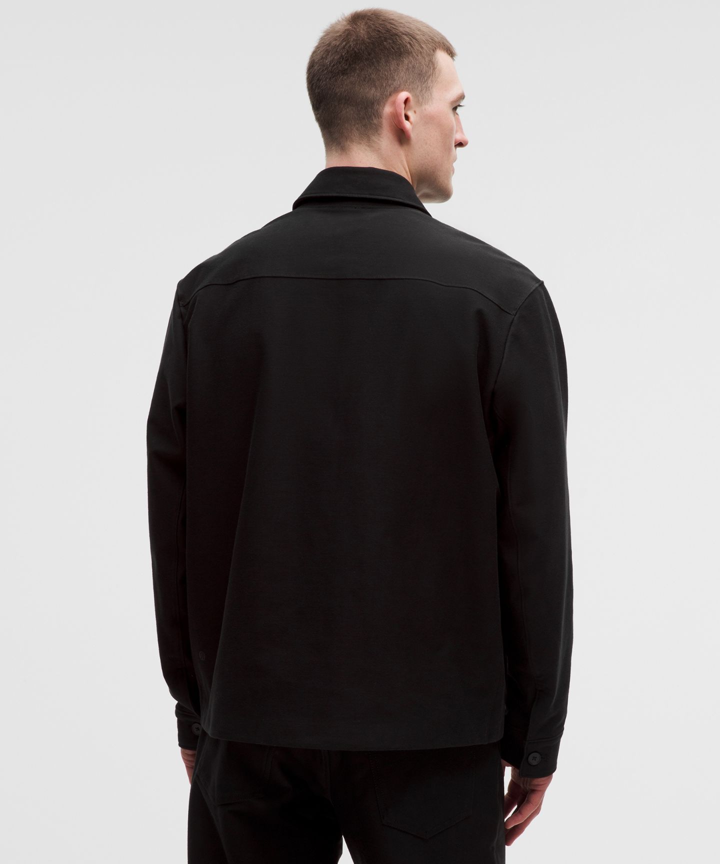 Мужское пальто Lululemon Utilitech Twill Chore, цвет: Чёрный — фото 3