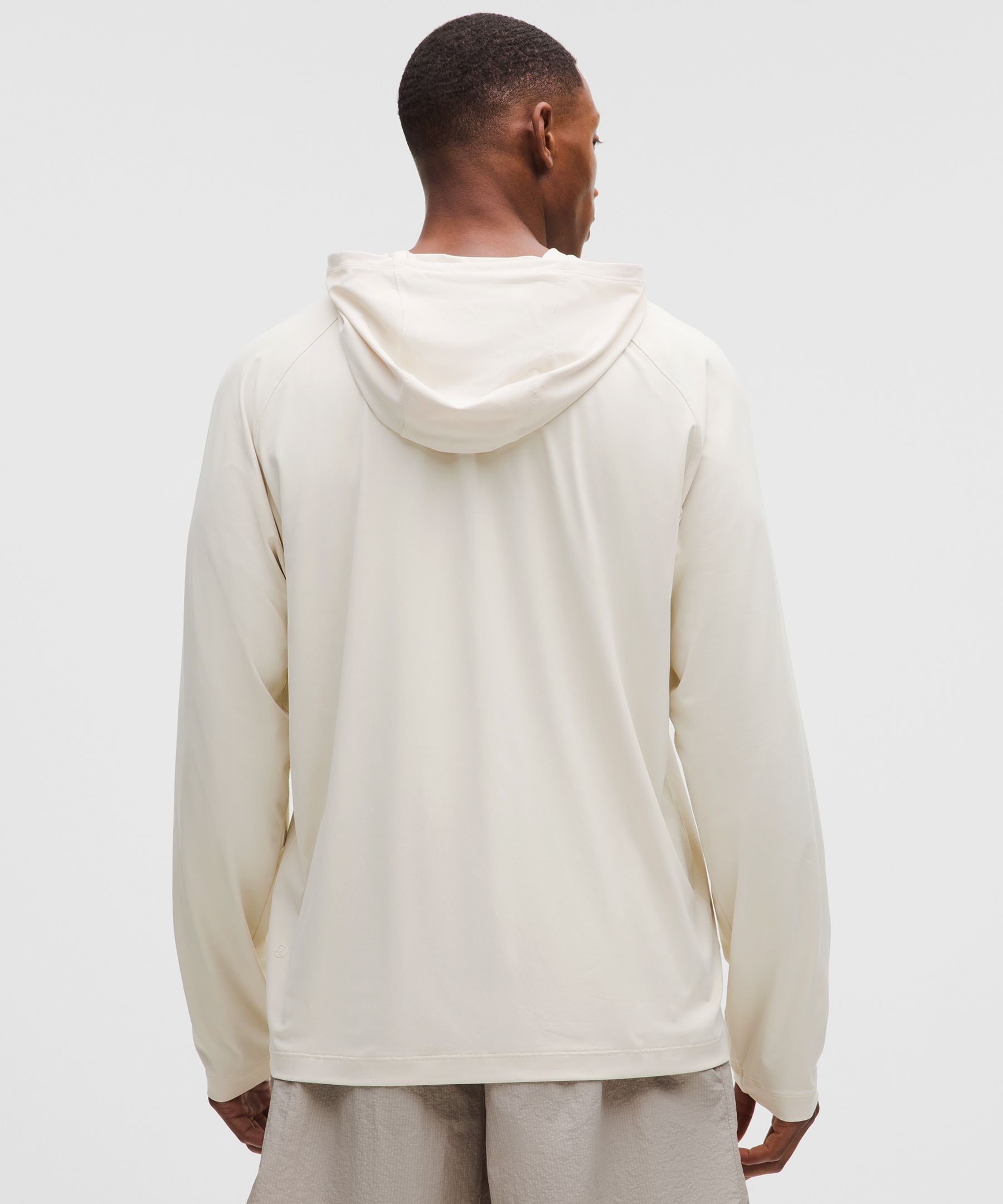 UV-Protective Hooded Long-Sleeve Shirt