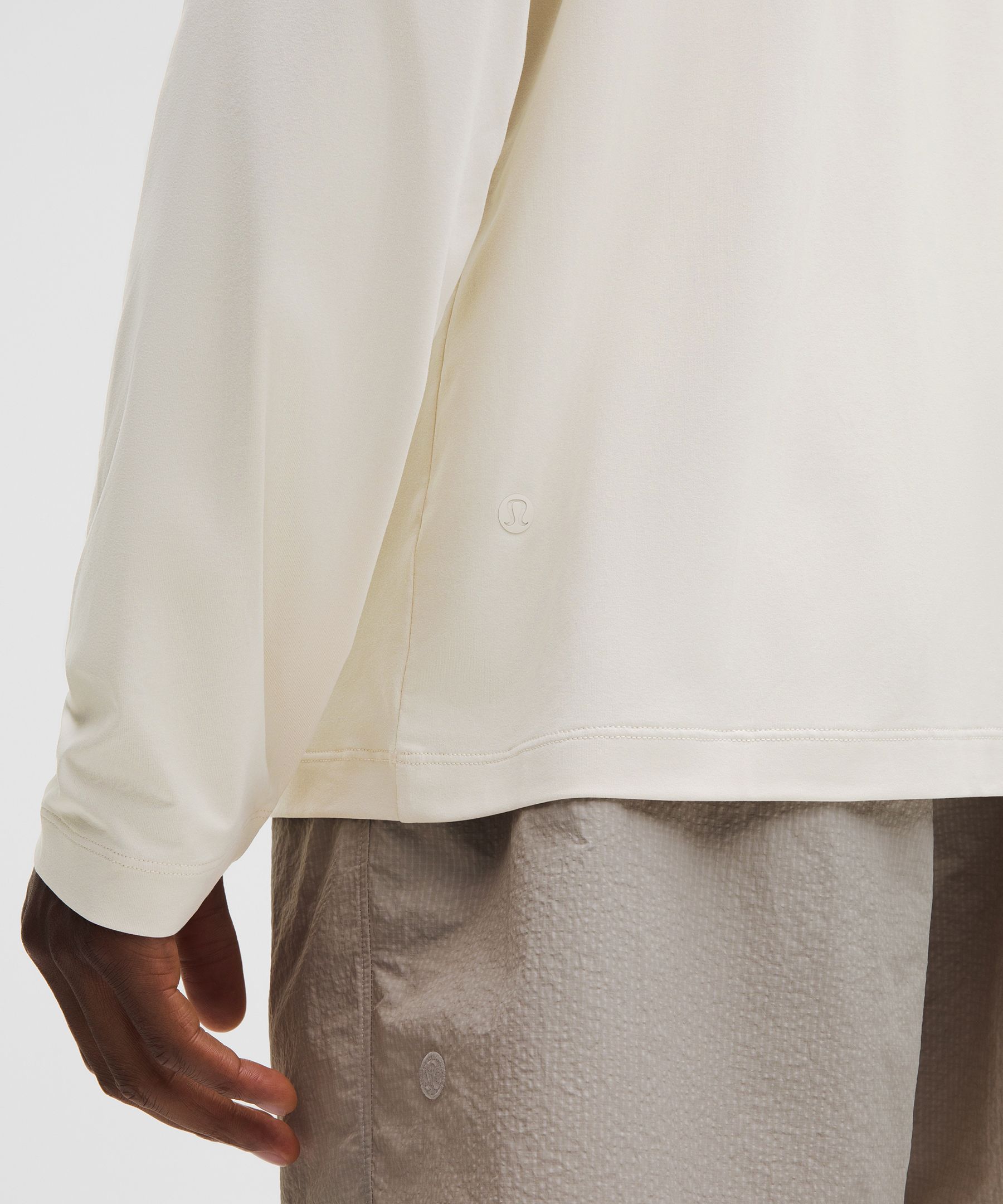 UV-Protective Hooded Long-Sleeve Shirt