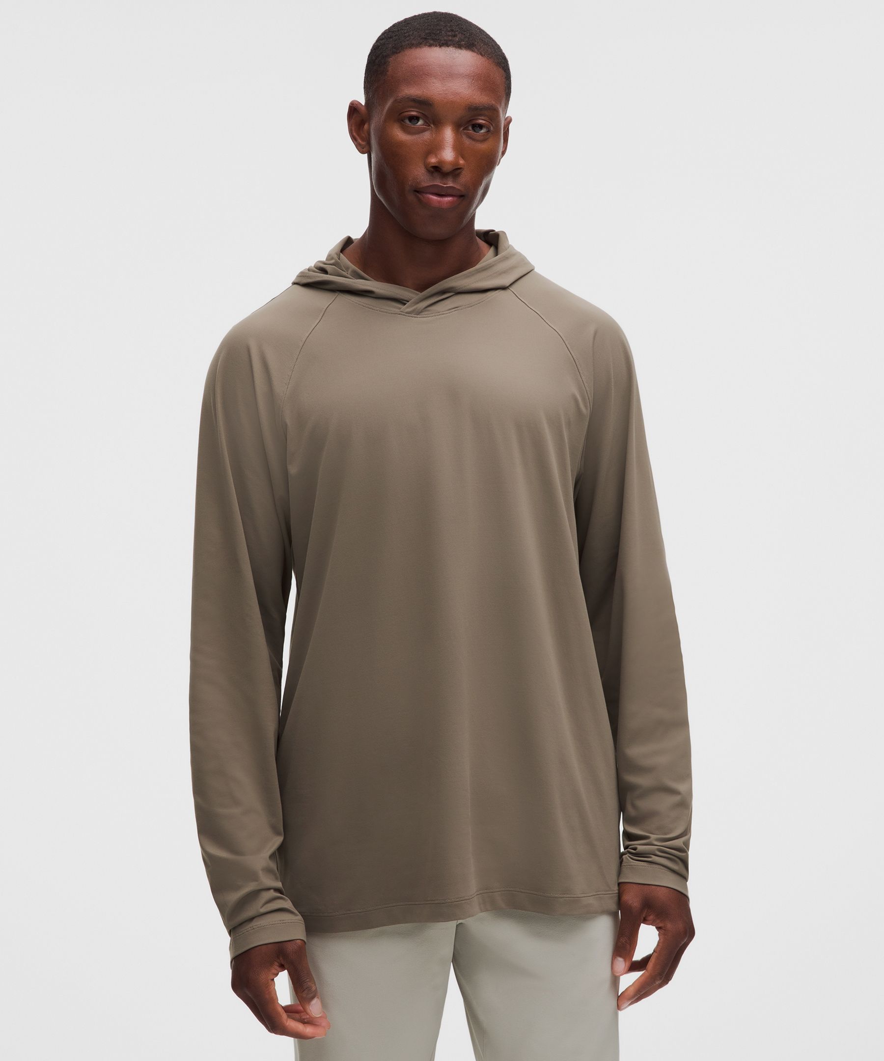 UV-Protective Hooded Long-Sleeve Shirt