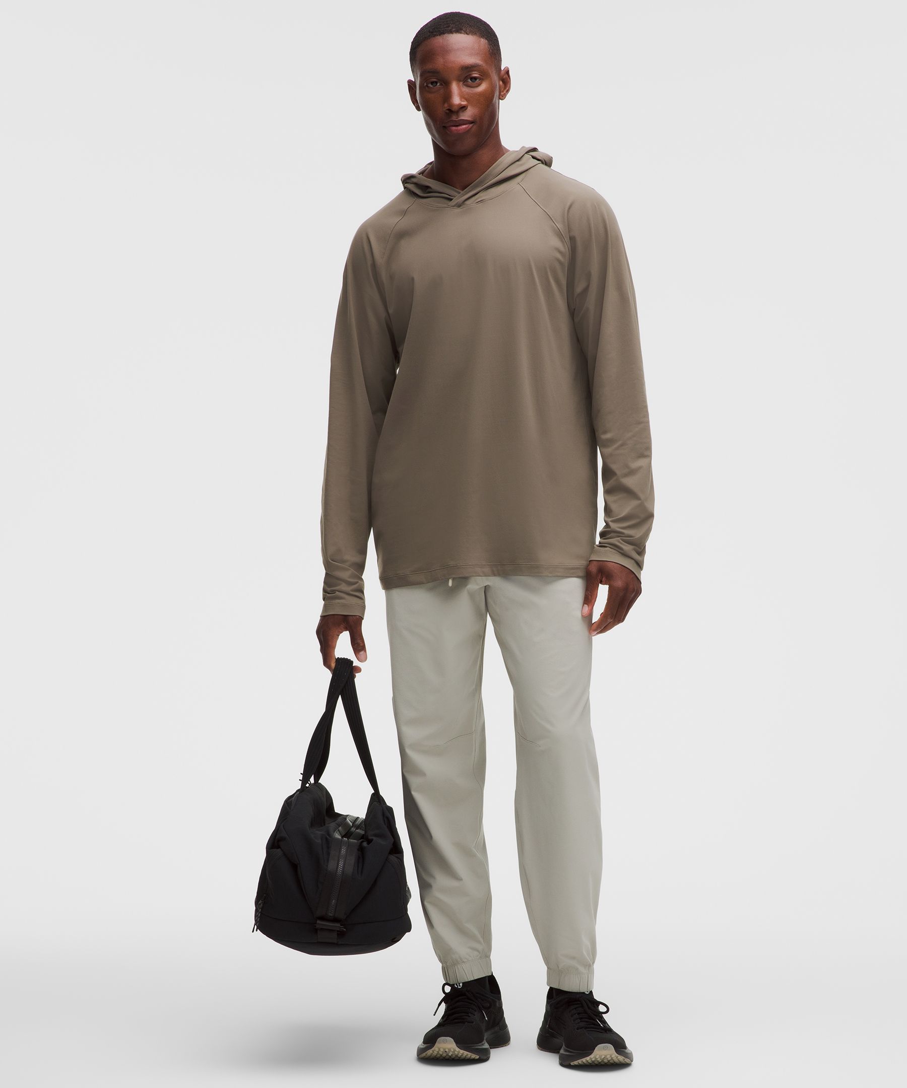 UV-Protective Hooded Long-Sleeve Shirt