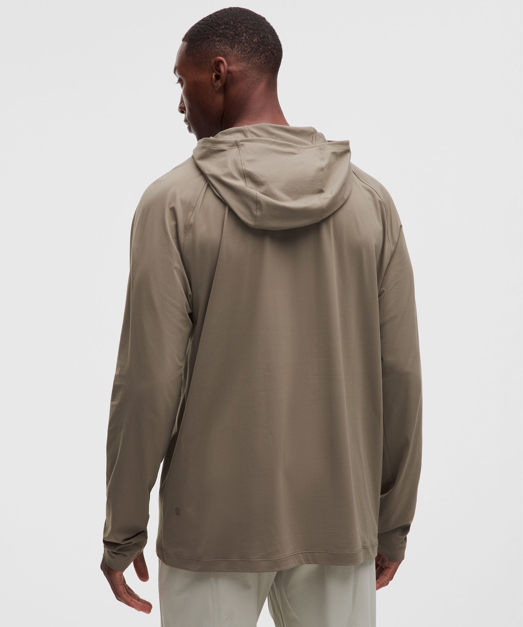 UV-Protective Hooded Long-Sleeve Shirt