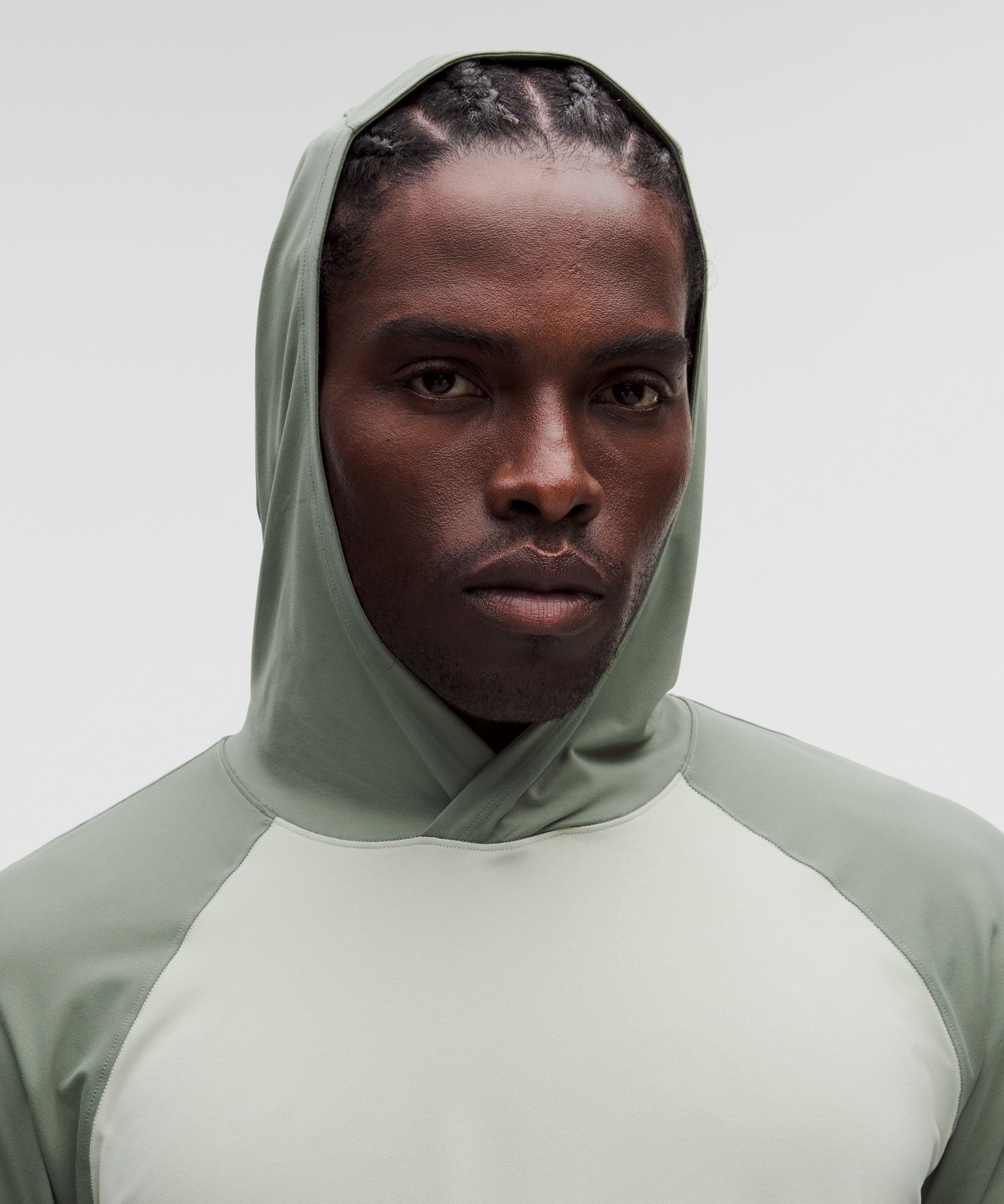 UV-Protective Hooded Long-Sleeve Shirt