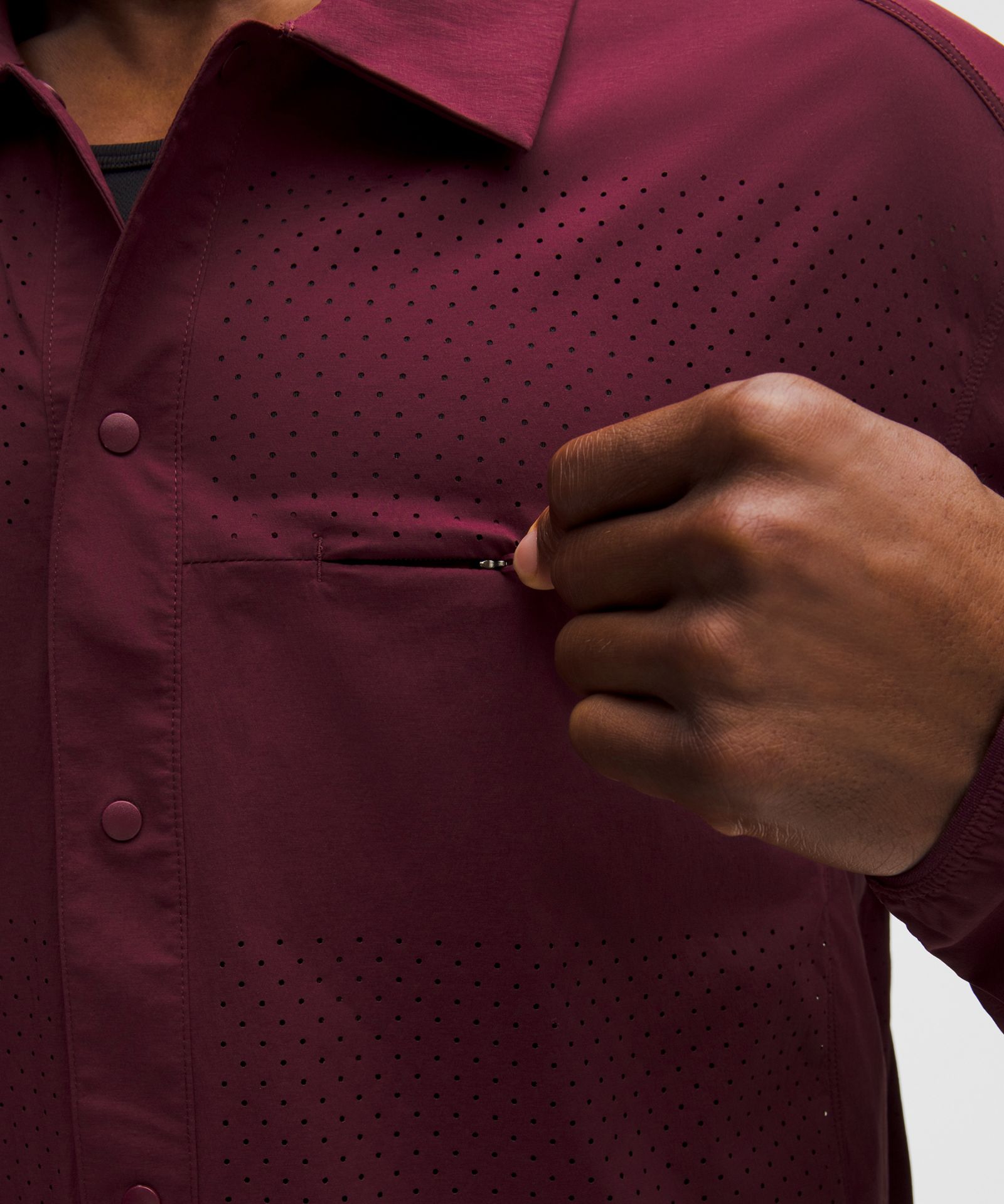 Lululemon Perforated Running Overshirt — фото 5