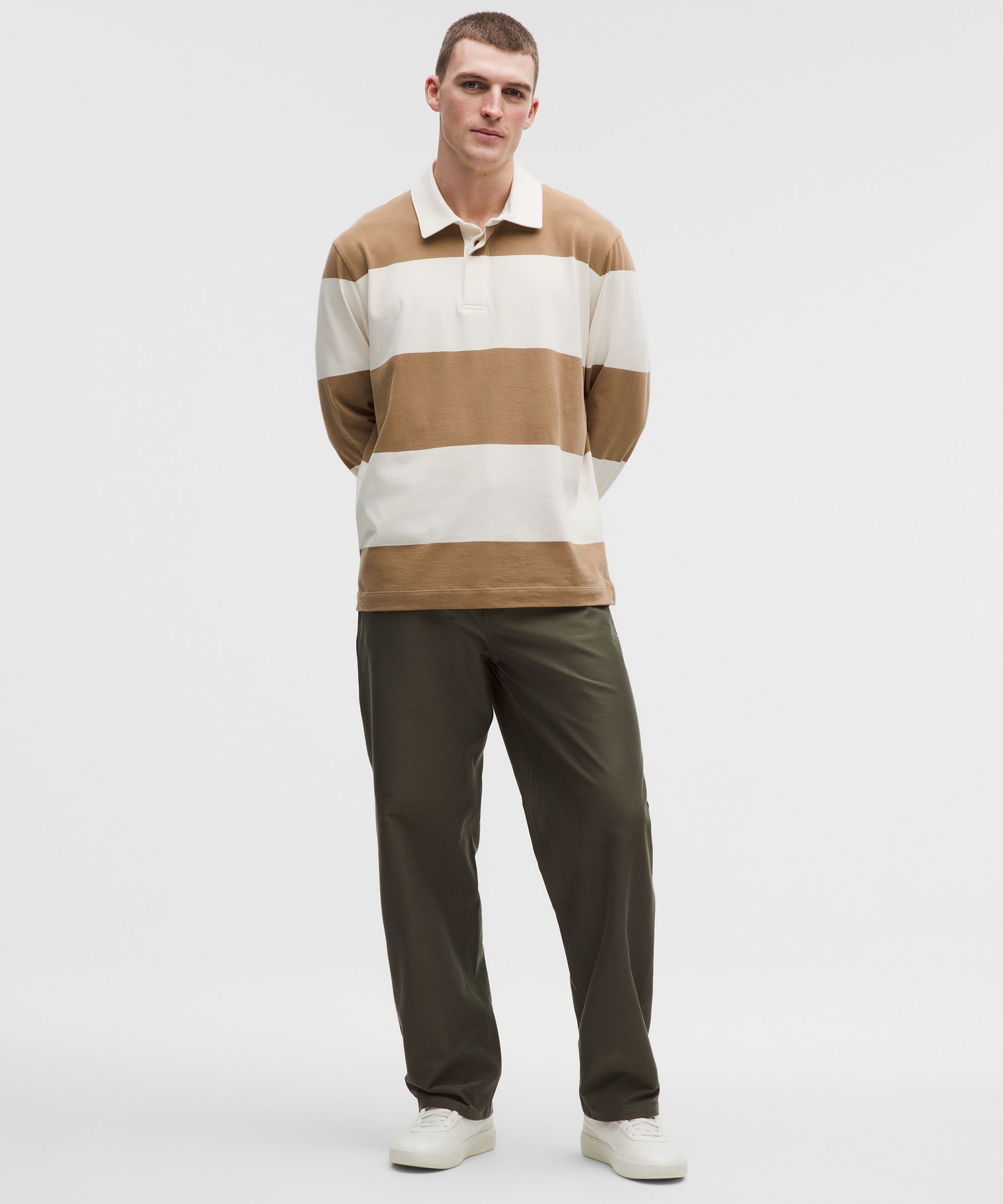 Long-Sleeve Cotton Rugby Shirt