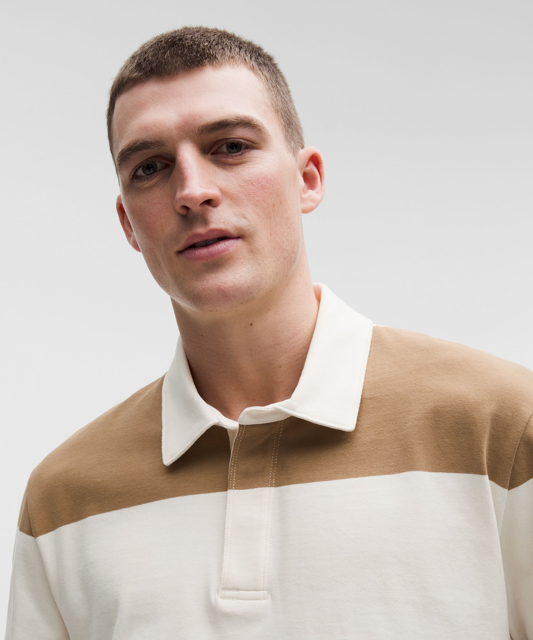 Long-Sleeve Cotton Rugby Shirt