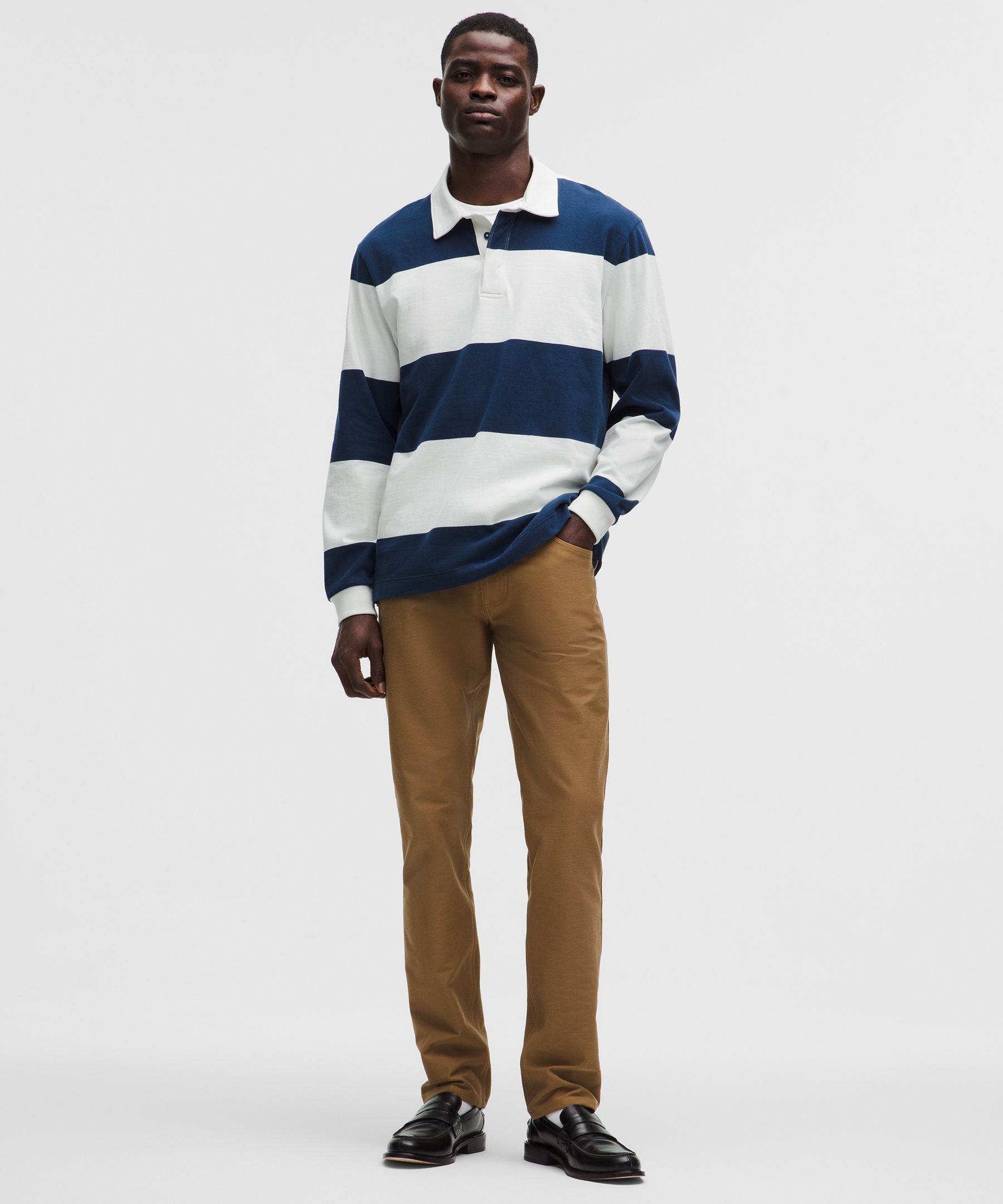 Long-Sleeve Cotton Rugby Shirt