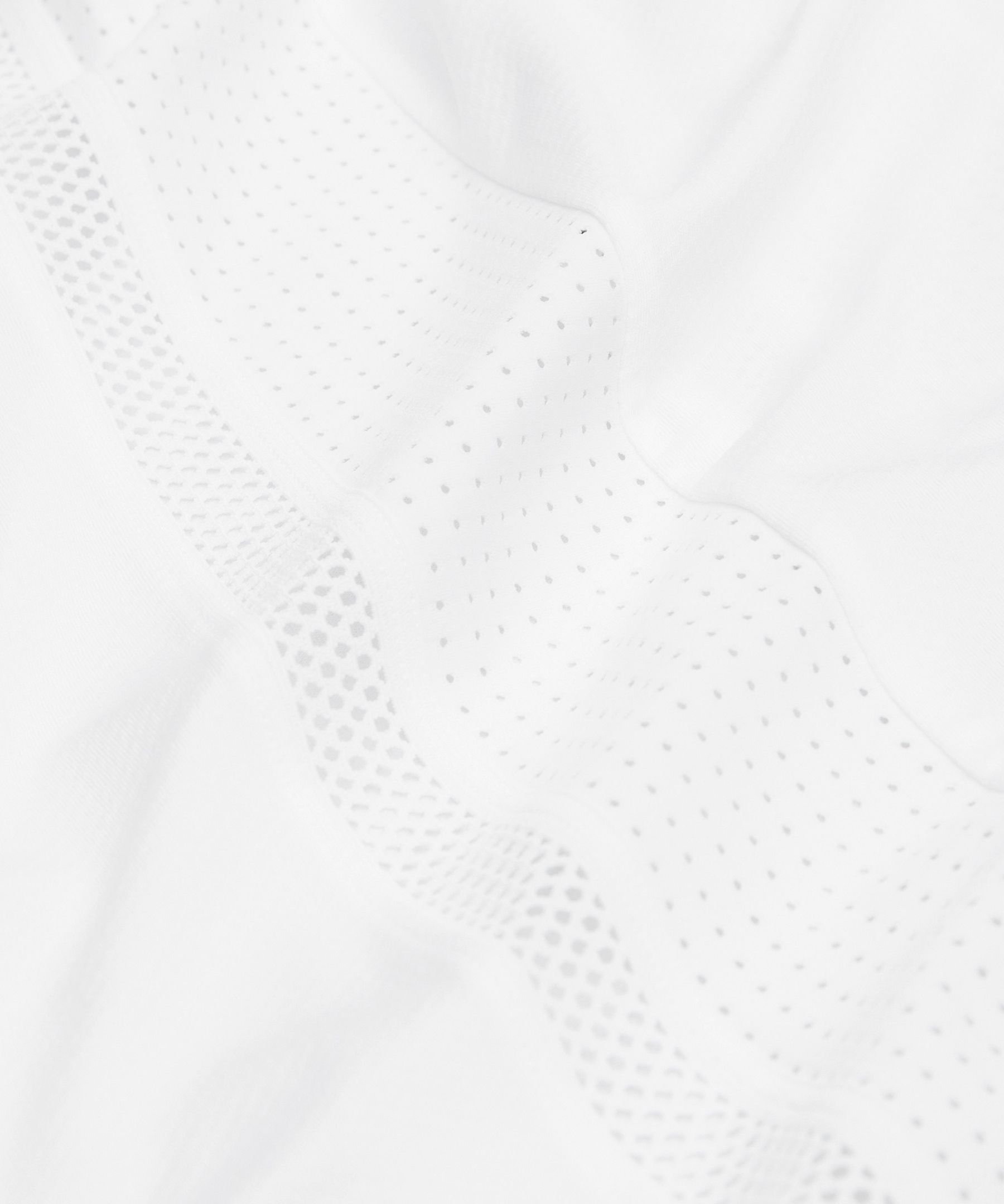 UV-Protective Mesh Panelled Tennis Shirt