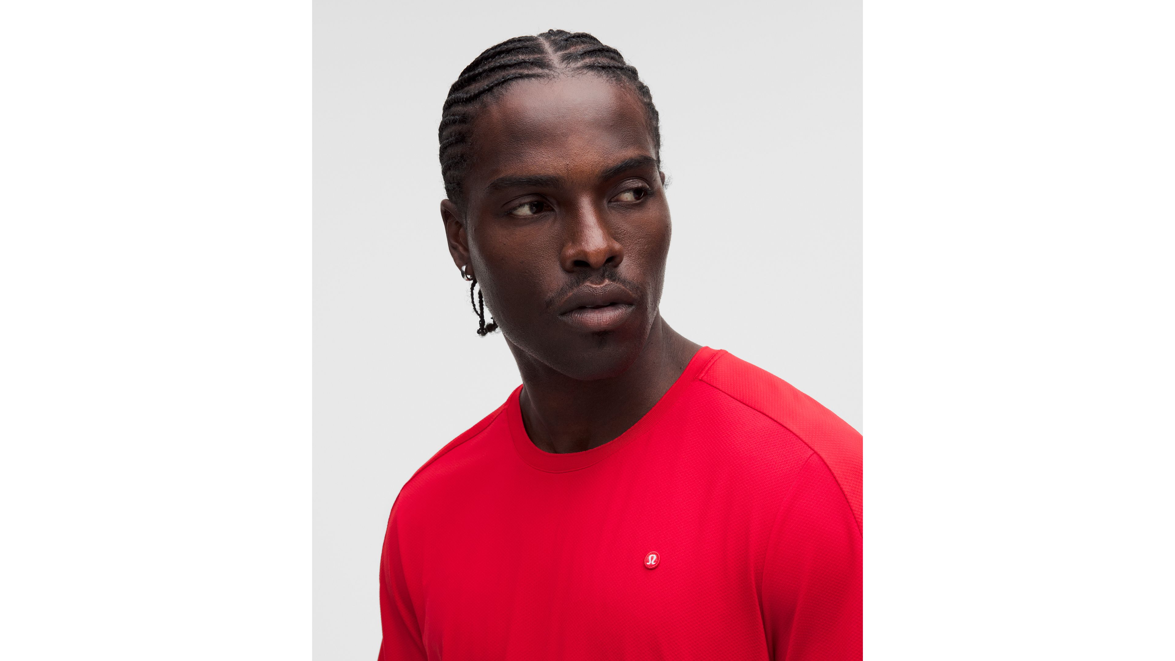 UV-Protective Mesh Panelled Tennis Shirt