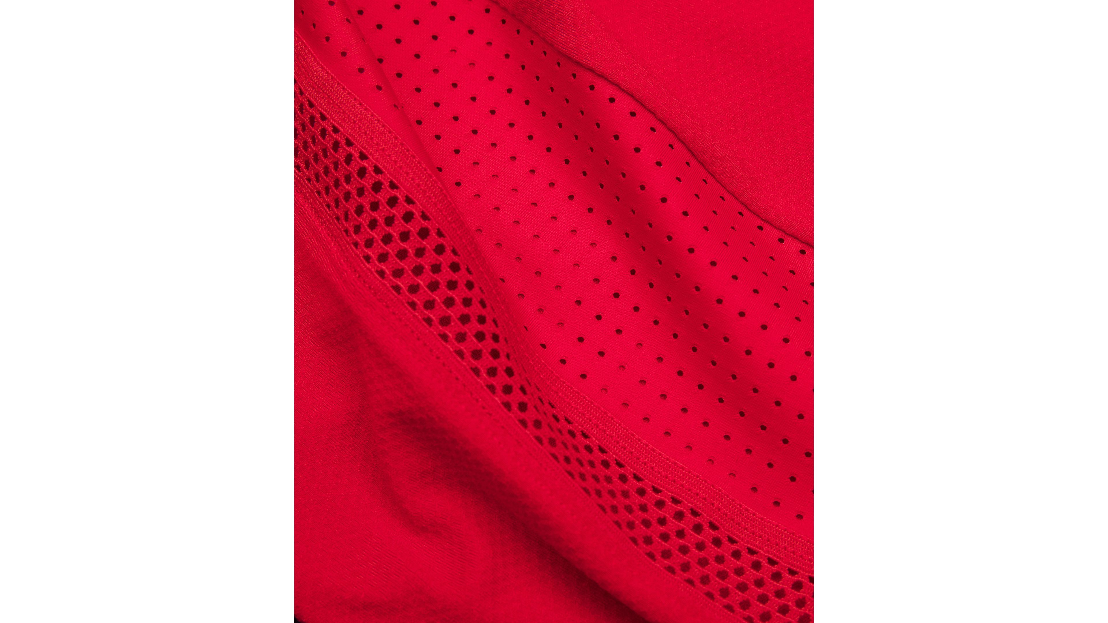 UV-Protective Mesh Panelled Tennis Shirt