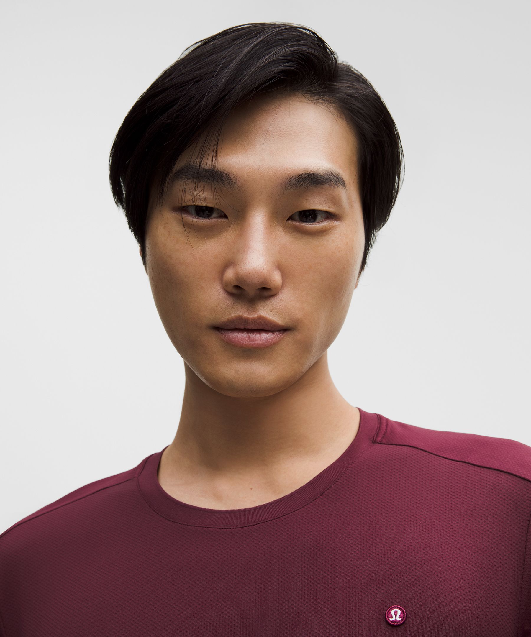 UV-Protective Mesh Panelled Tennis Shirt