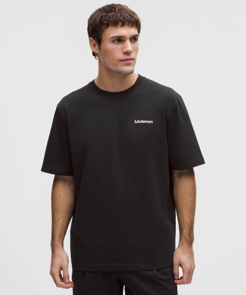 Мужская хлопковая футболка Lululemon Heavyweight Jersey