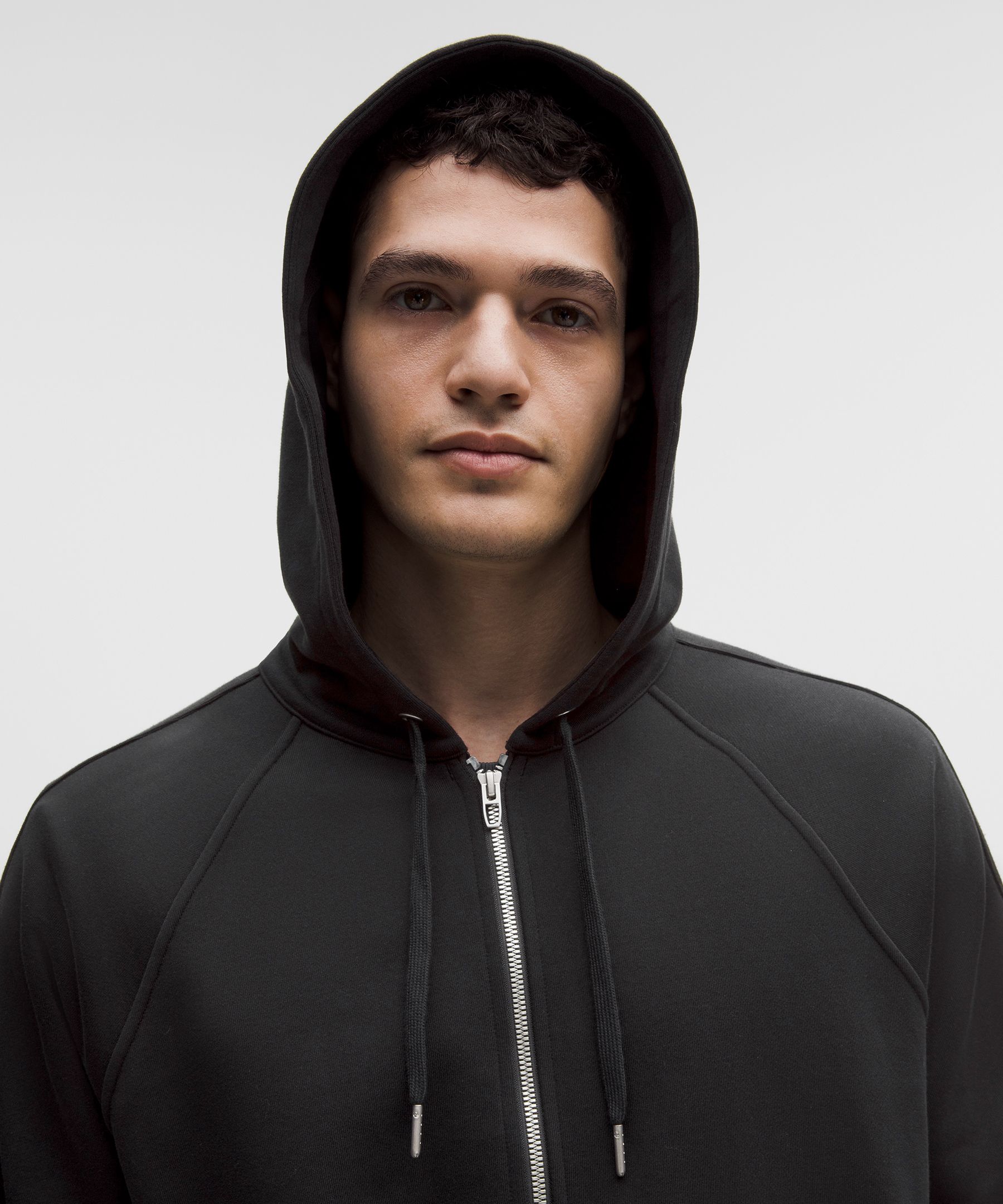 French Terry Full-Zip Hoodie