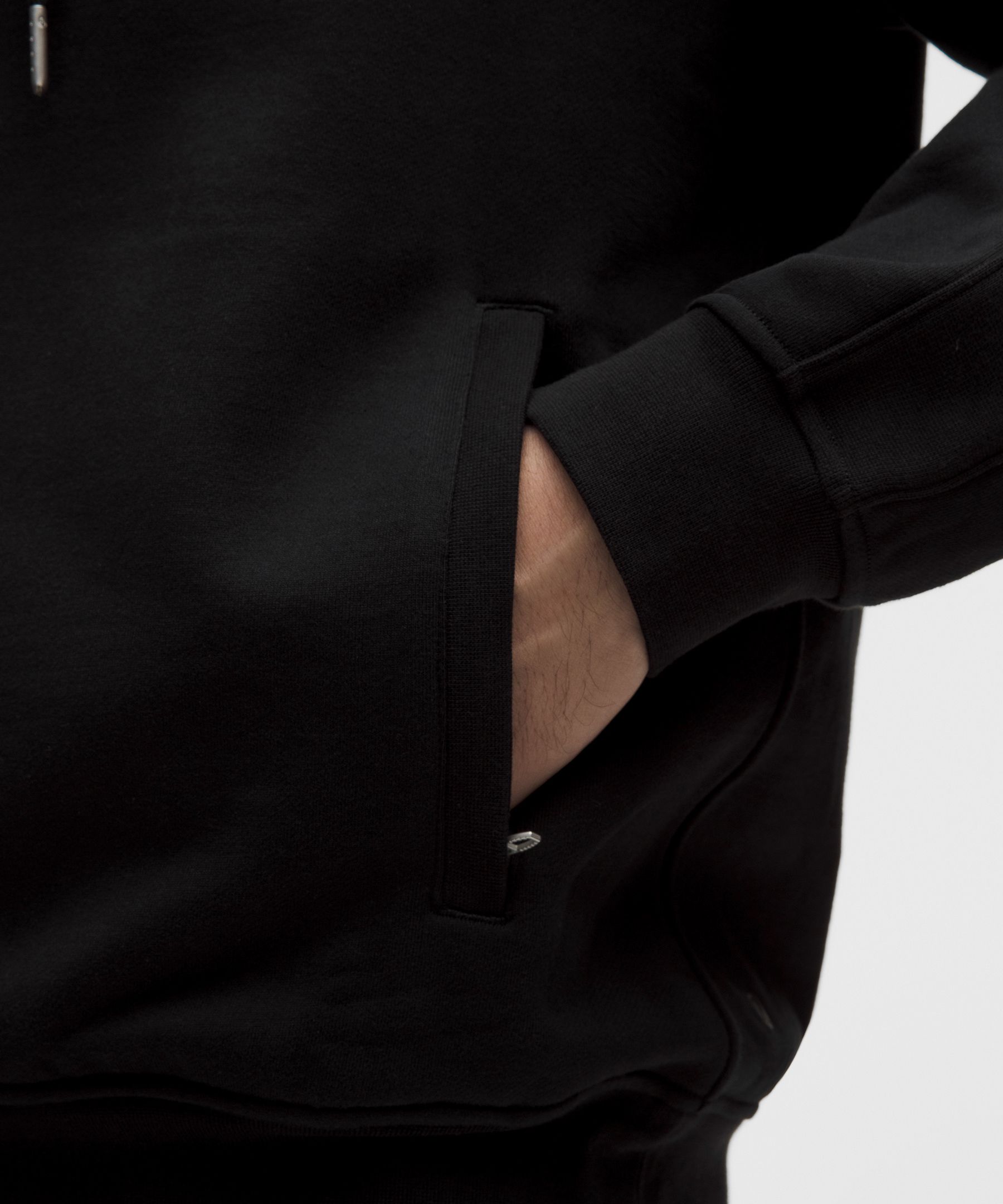 French Terry Full-Zip Hoodie