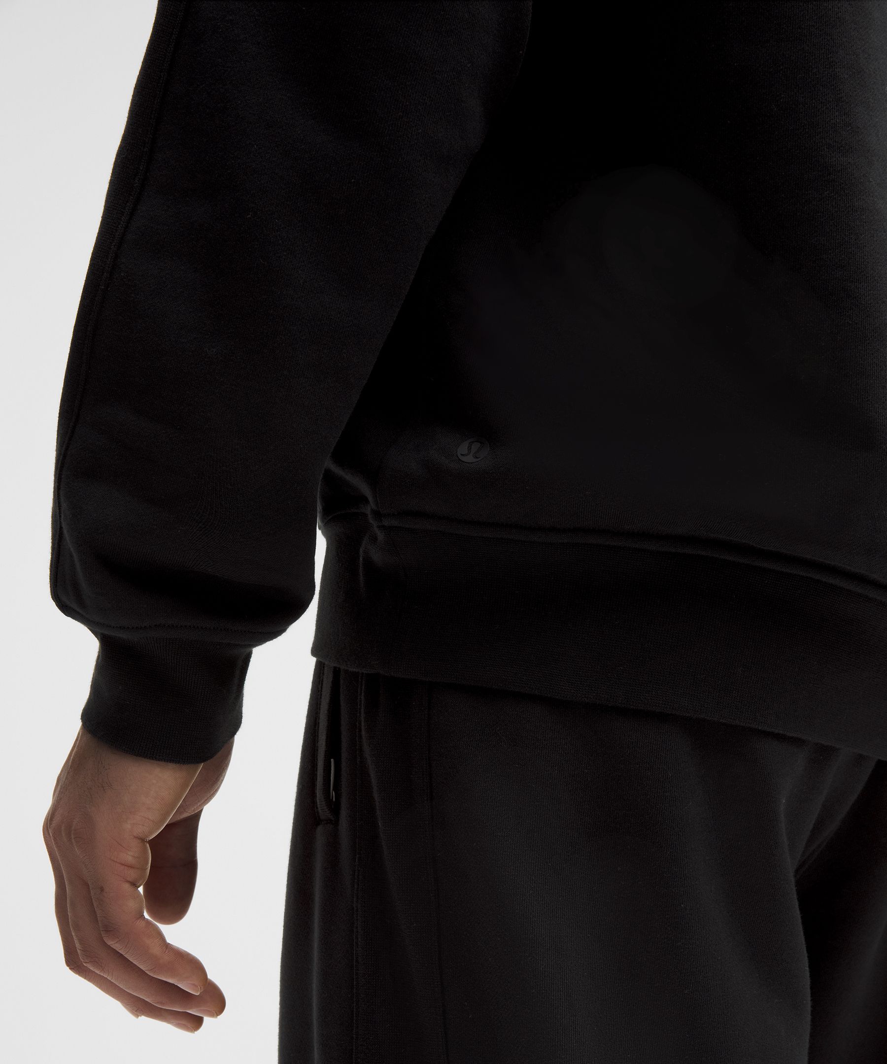 French Terry Full-Zip Hoodie