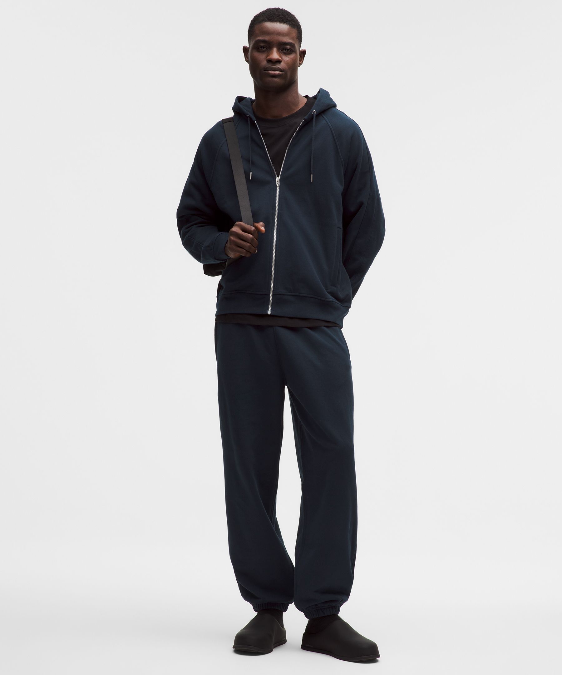 French Terry Full-Zip Hoodie