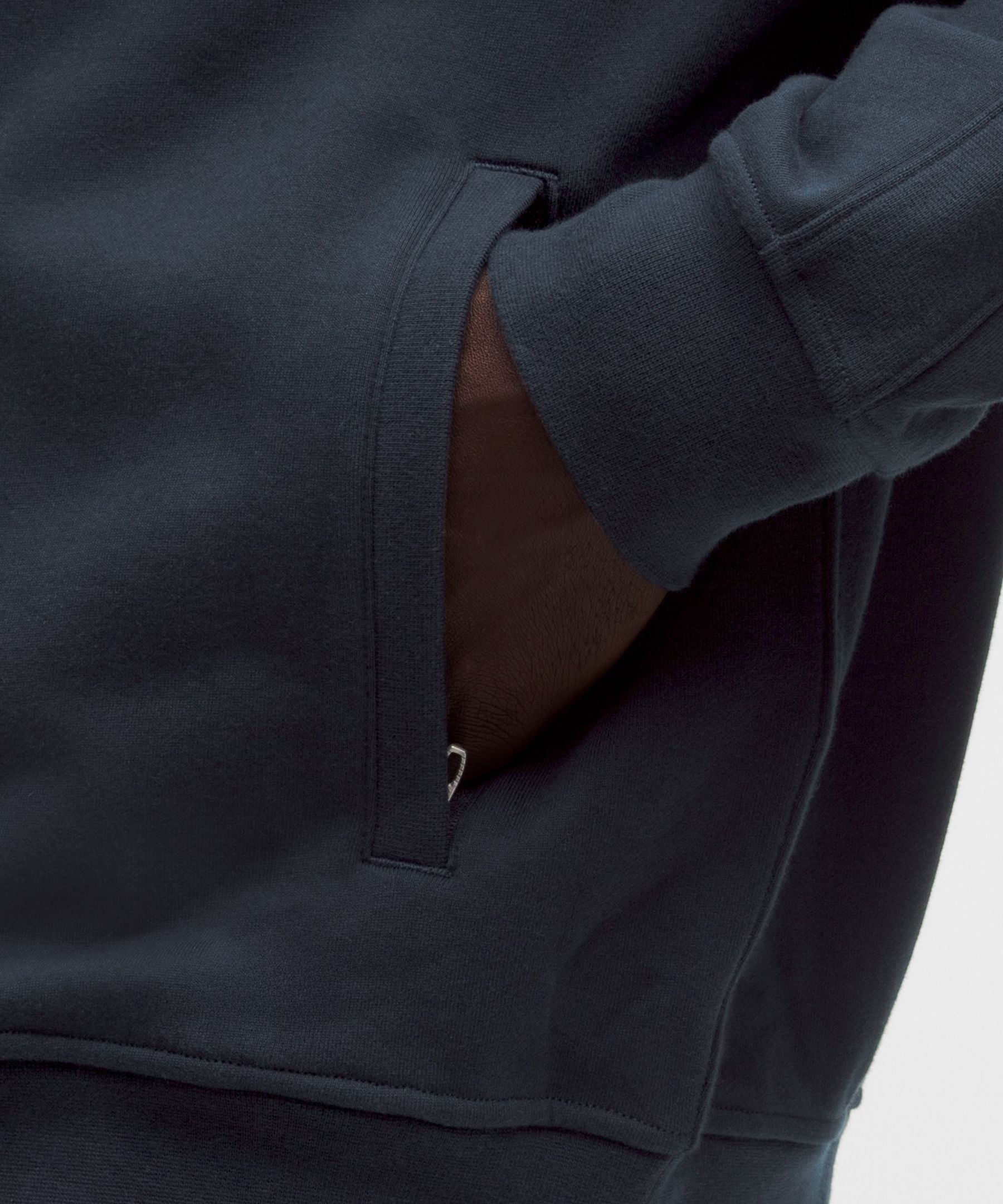 French Terry Full-Zip Hoodie