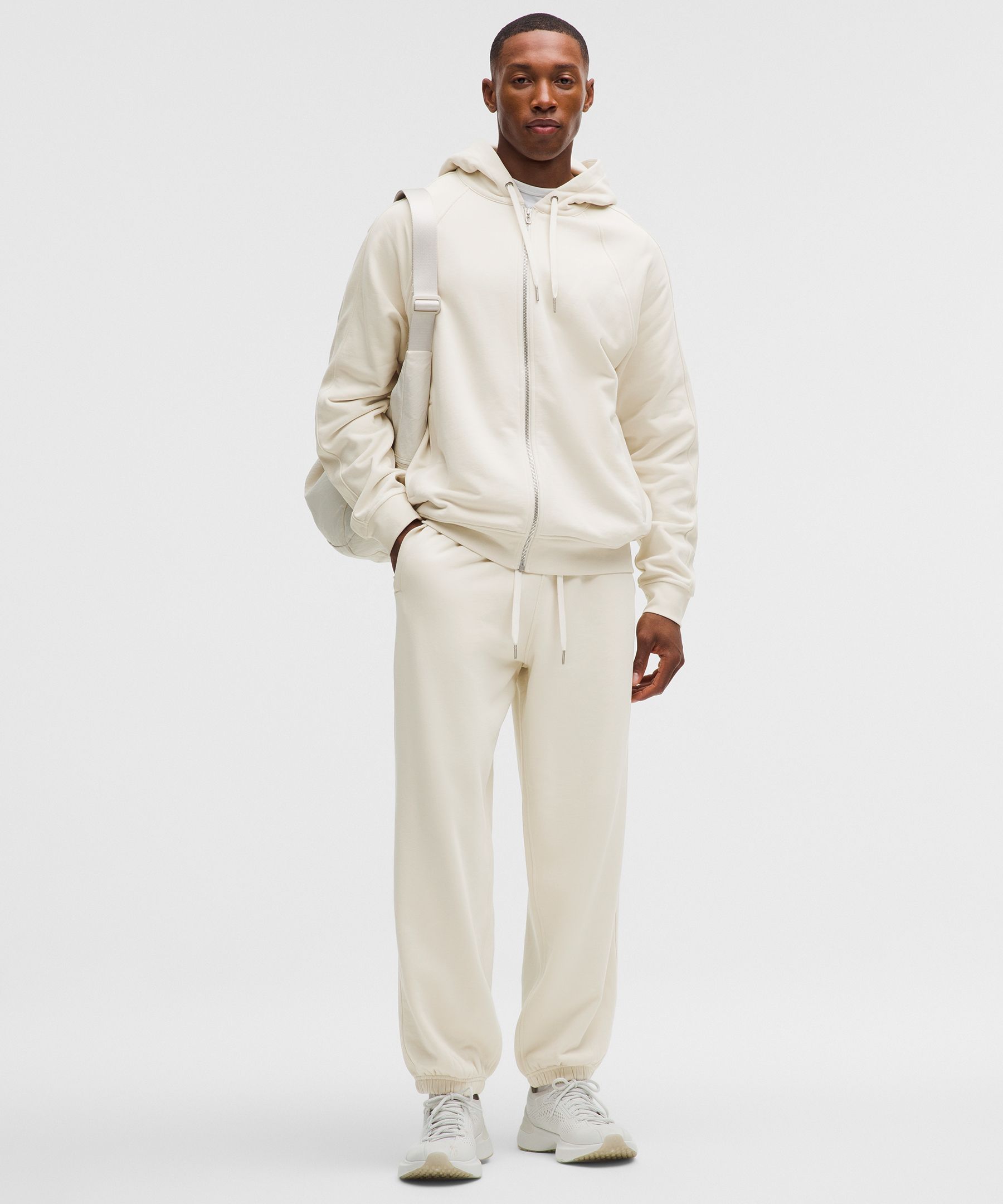 French Terry Full-Zip Hoodie