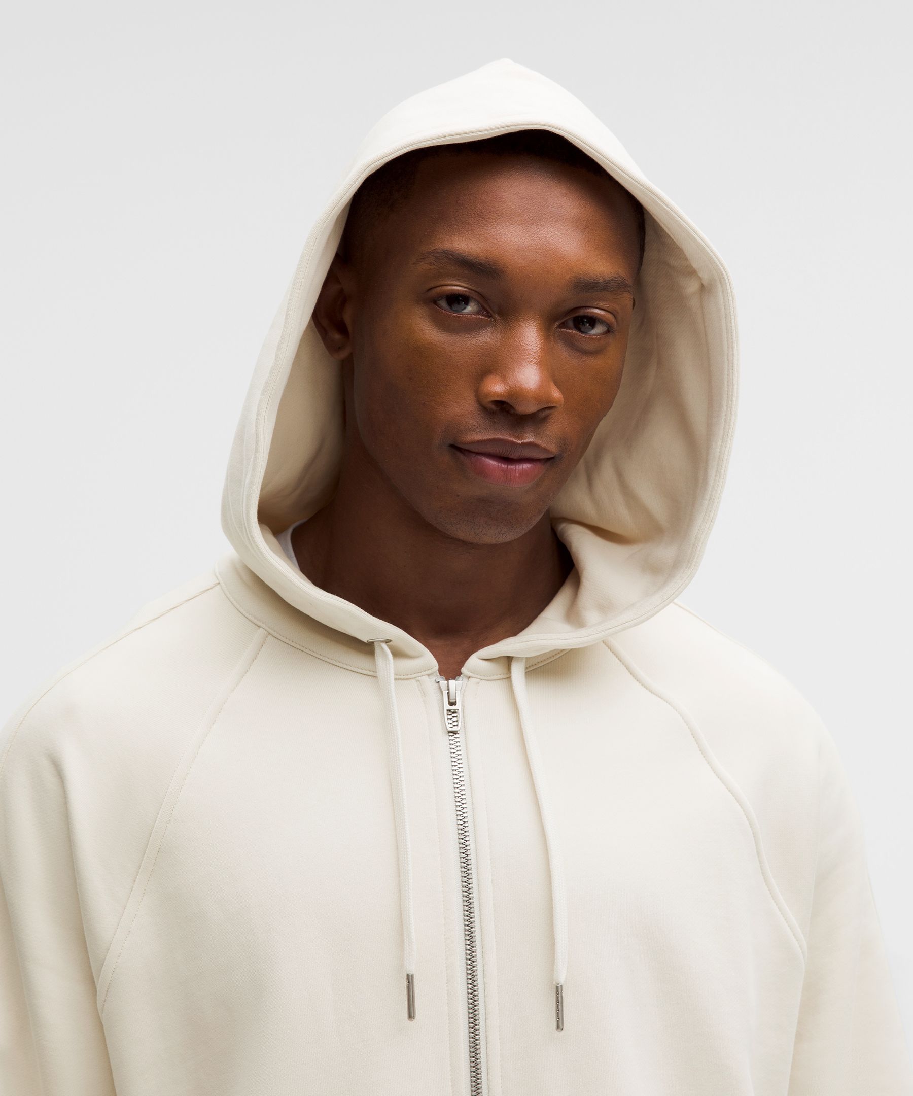 French Terry Full-Zip Hoodie
