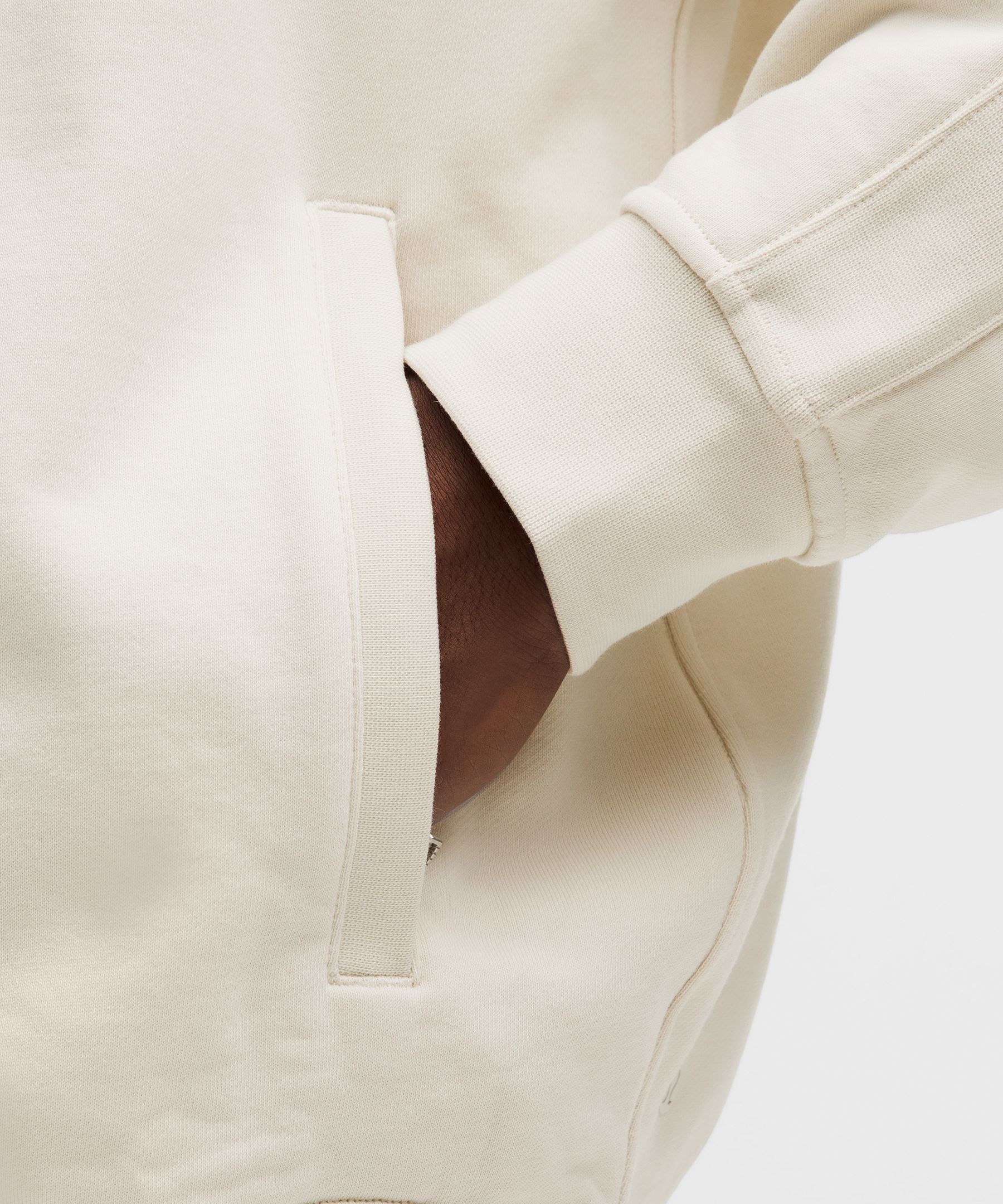 French Terry Full-Zip Hoodie