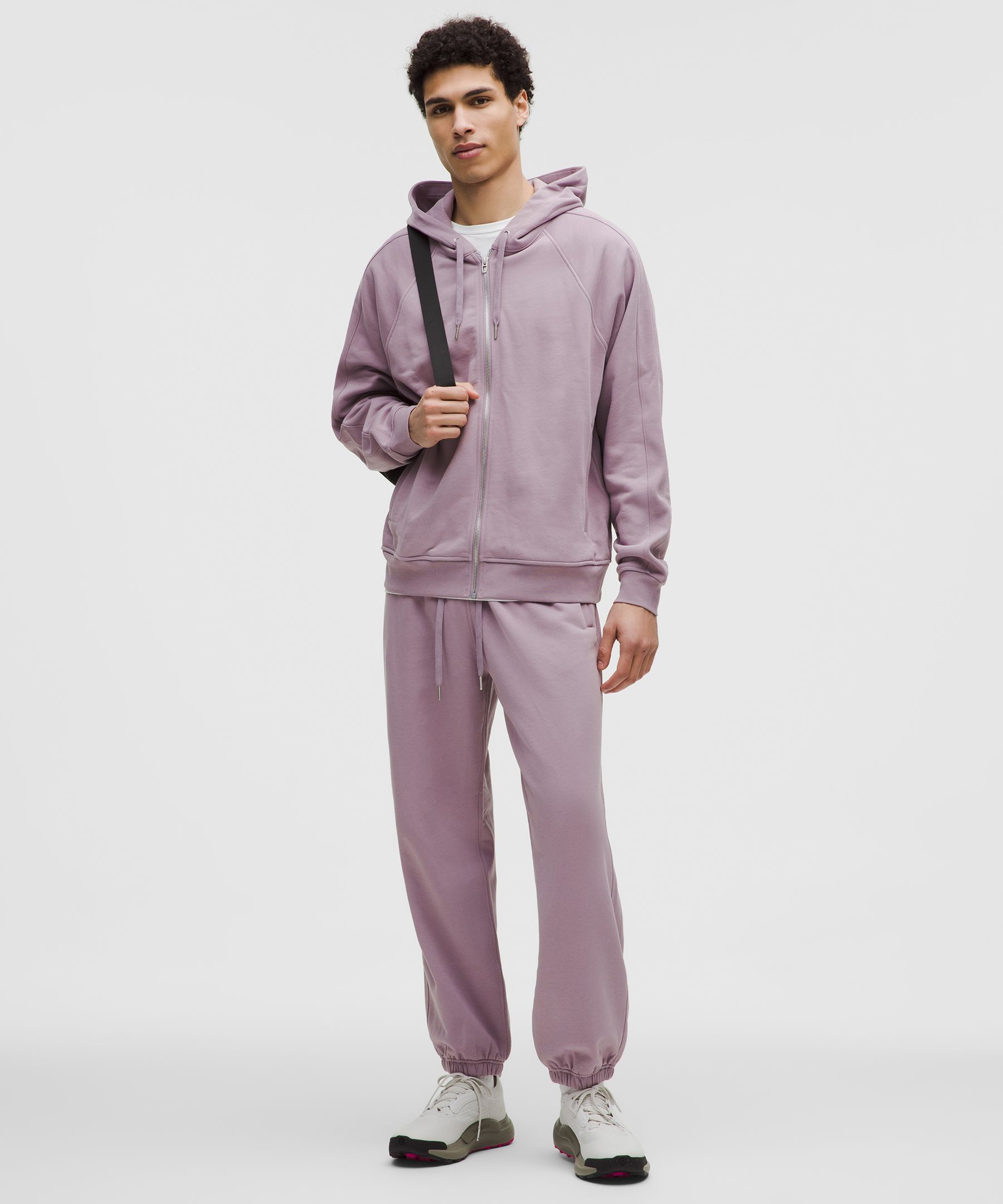 French Terry Full-Zip Hoodie