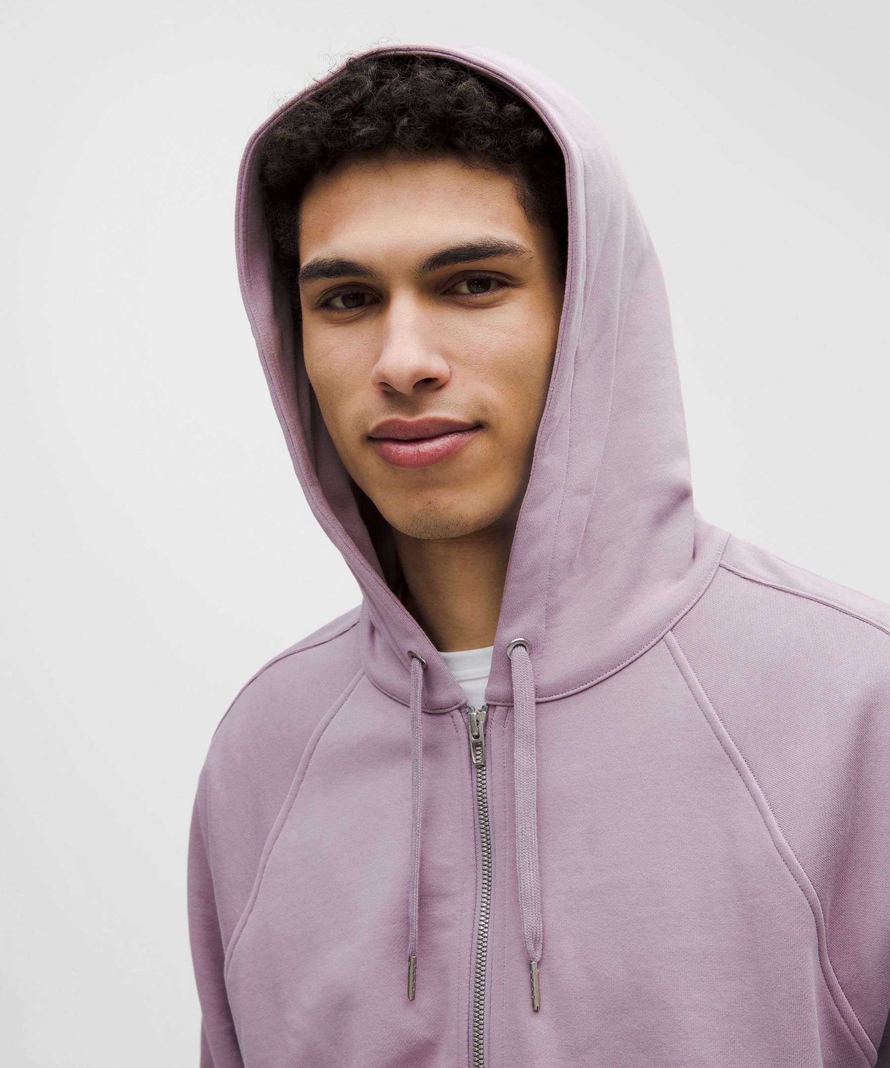 French Terry Full-Zip Hoodie