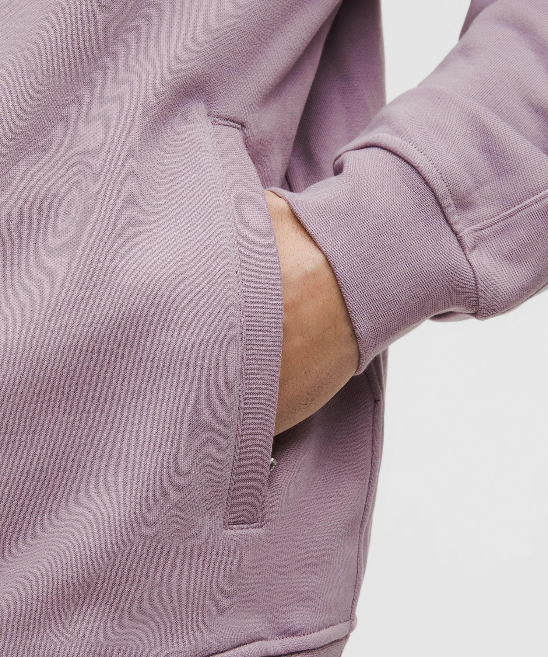 French Terry Full-Zip Hoodie