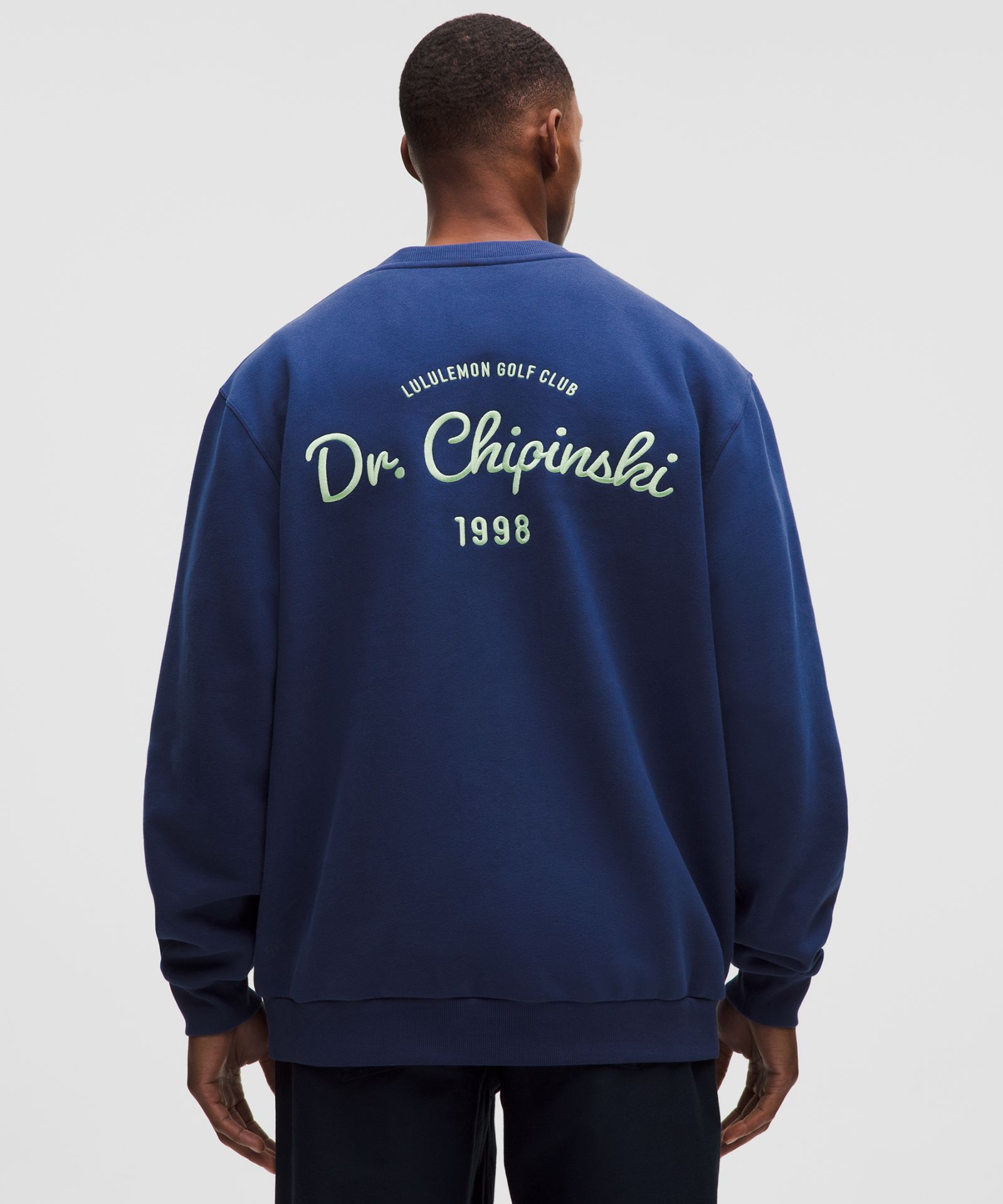 Lululemon Men's Steady State Crew *Chipinski Golf Crest — фото 3