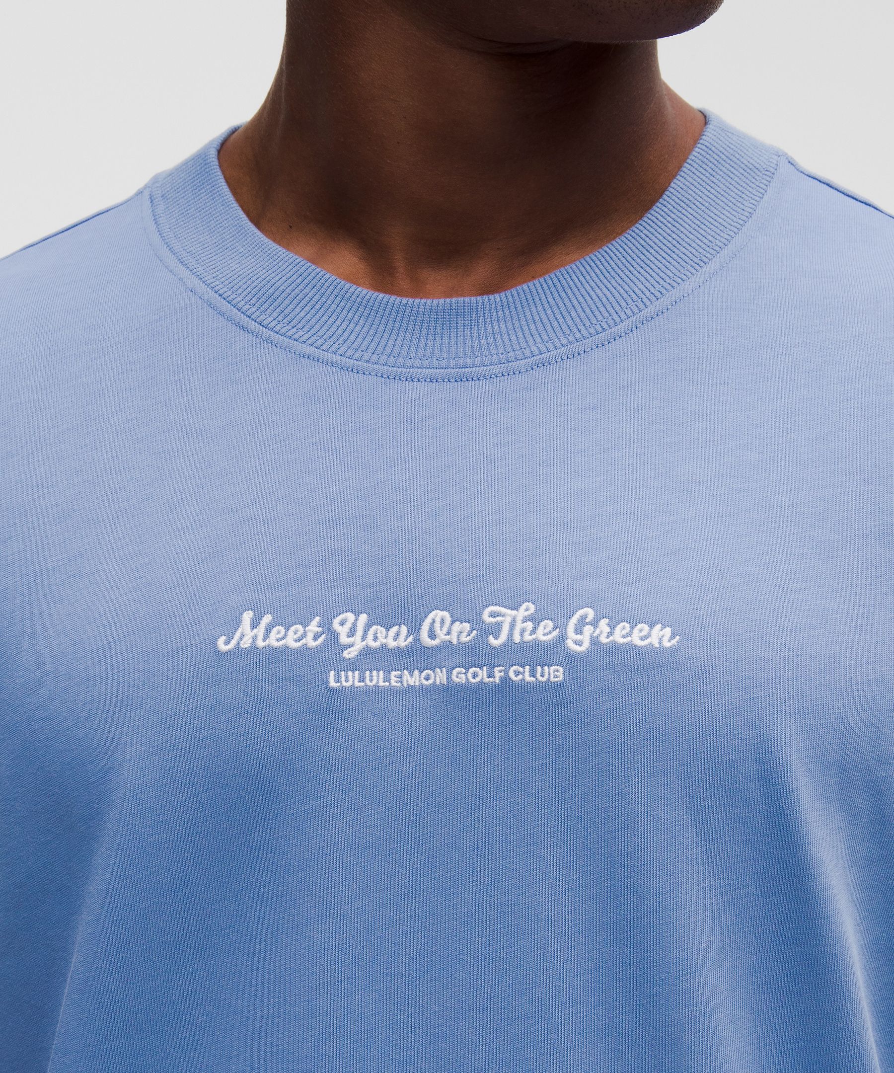 Schweres Baumwoll-T-Shirt im Classic Fit *On Green