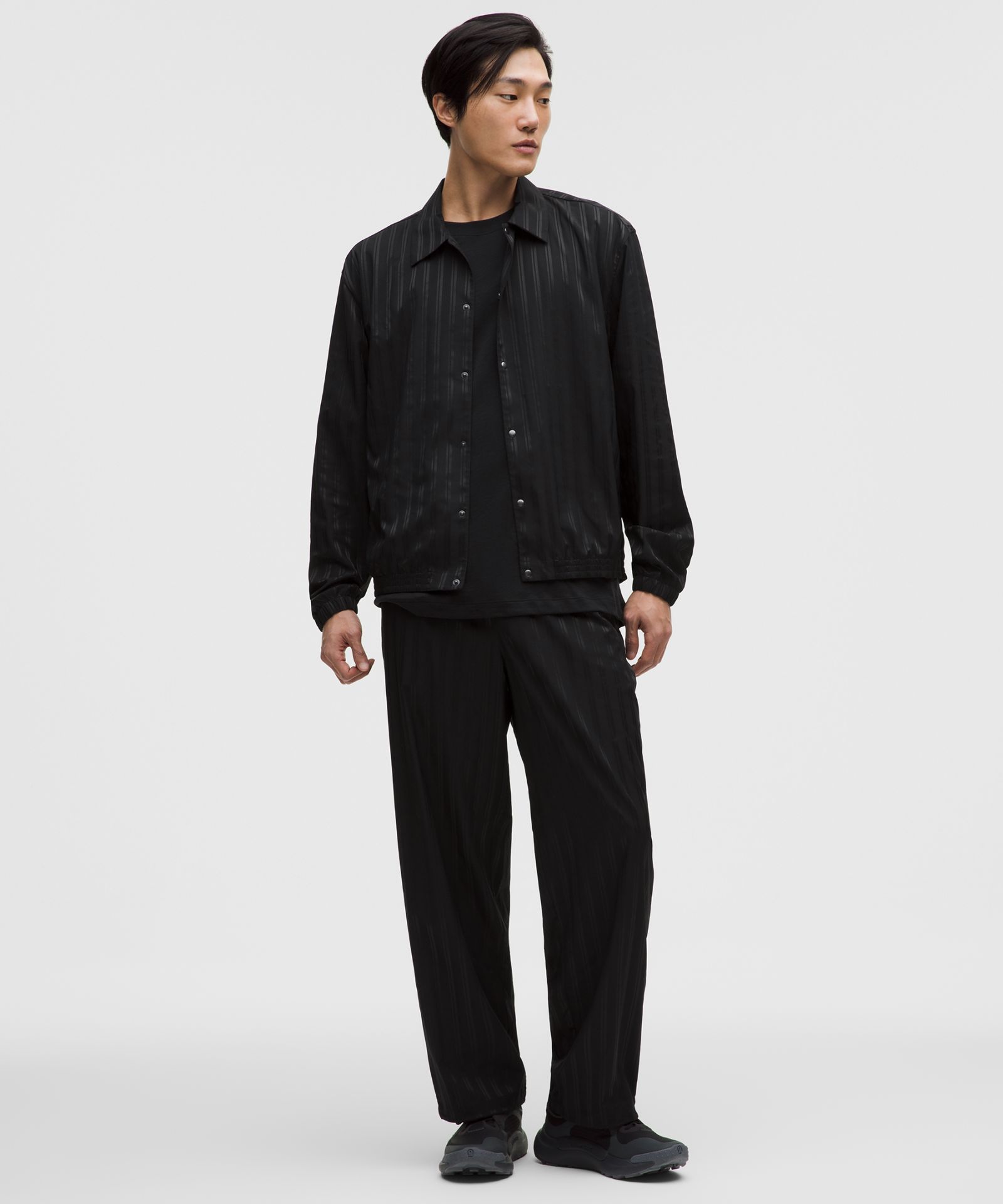 Мужская куртка Lululemon Satin Stripe Coaches — фото 2