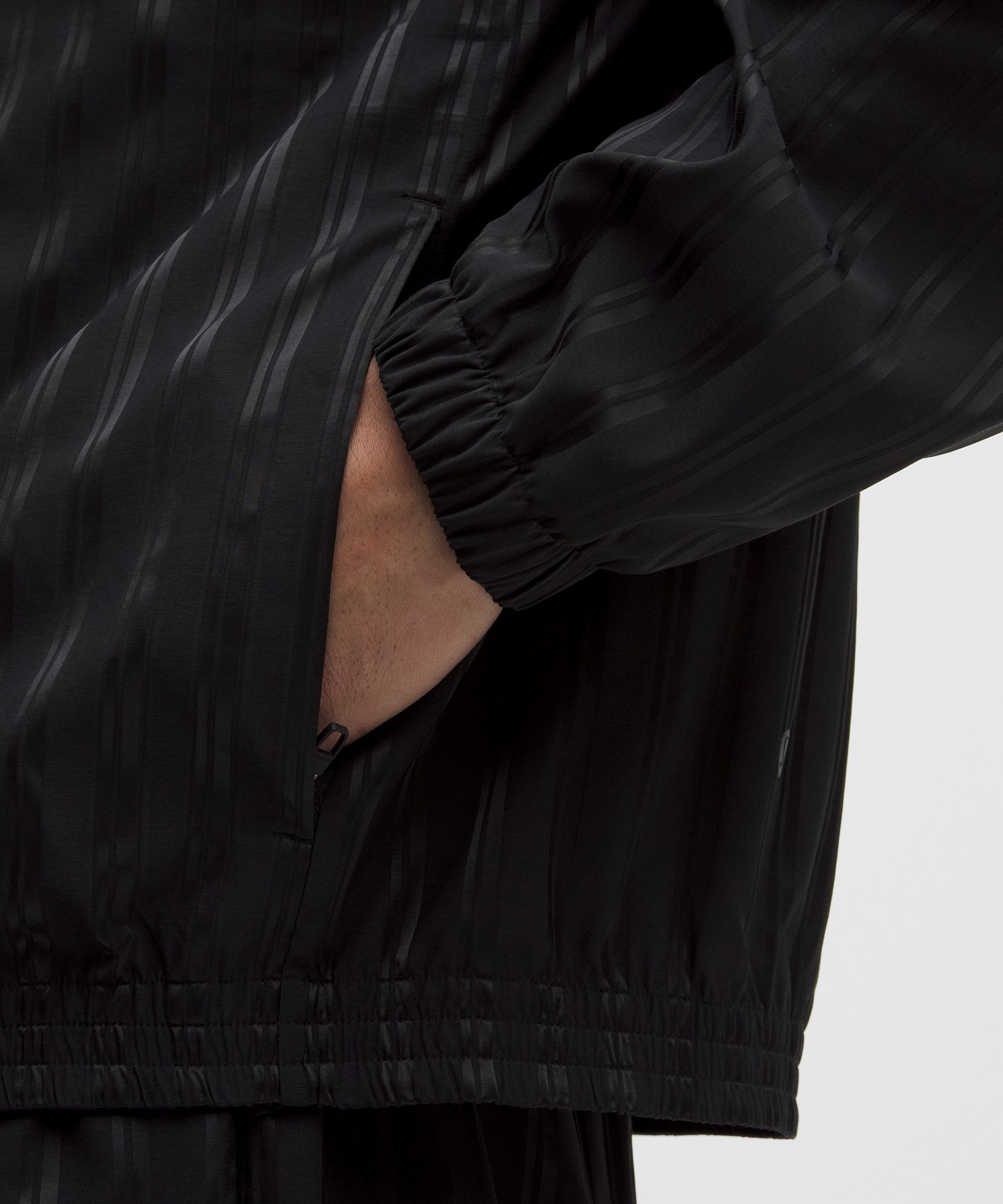 Satin Stripe Coaches Jacket