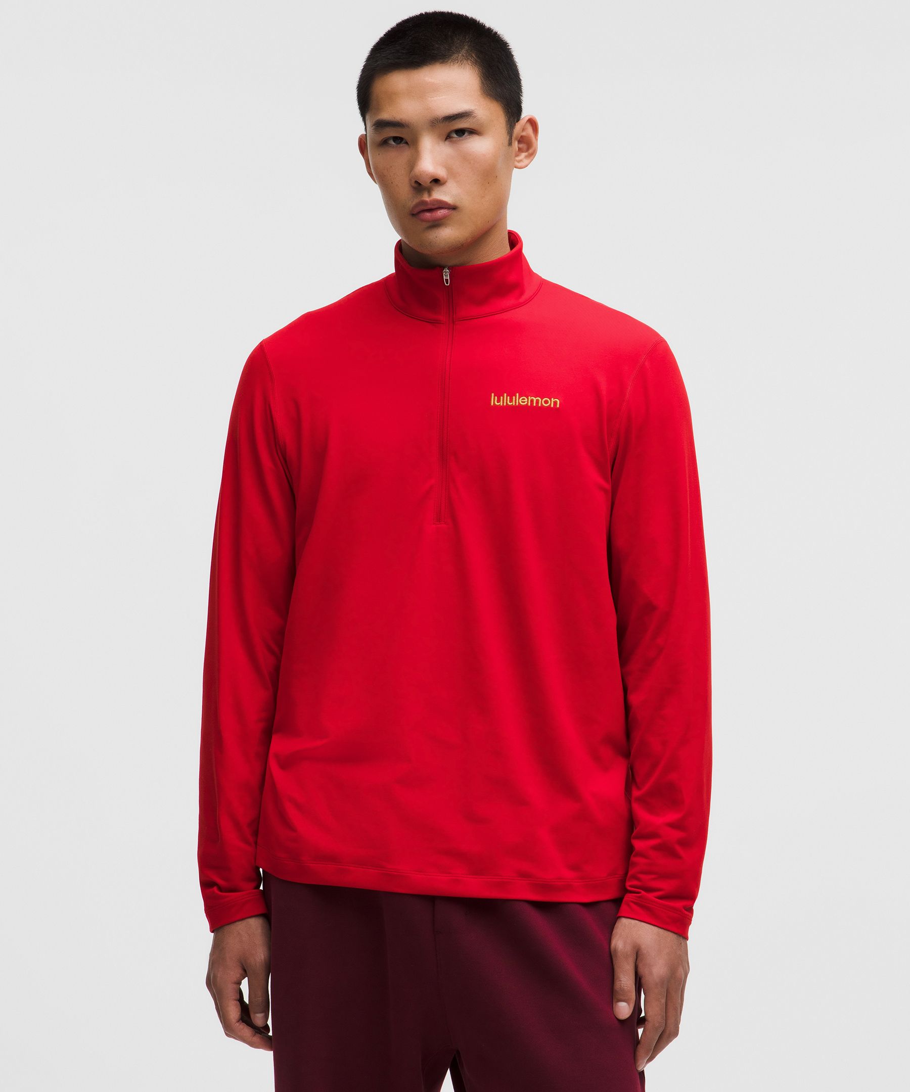 ニューイヤー Soft Jersey ハーフジップ | ロングスリーブ | Lululemon JP