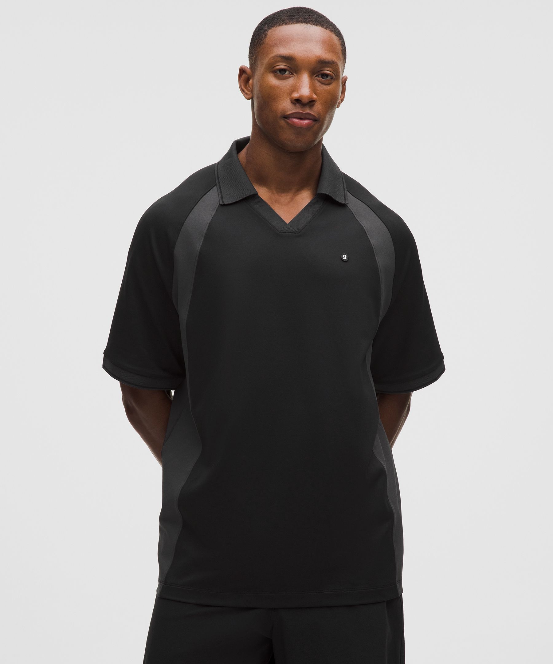 UV-Protective Relaxed-Fit Golf Polo Shirt