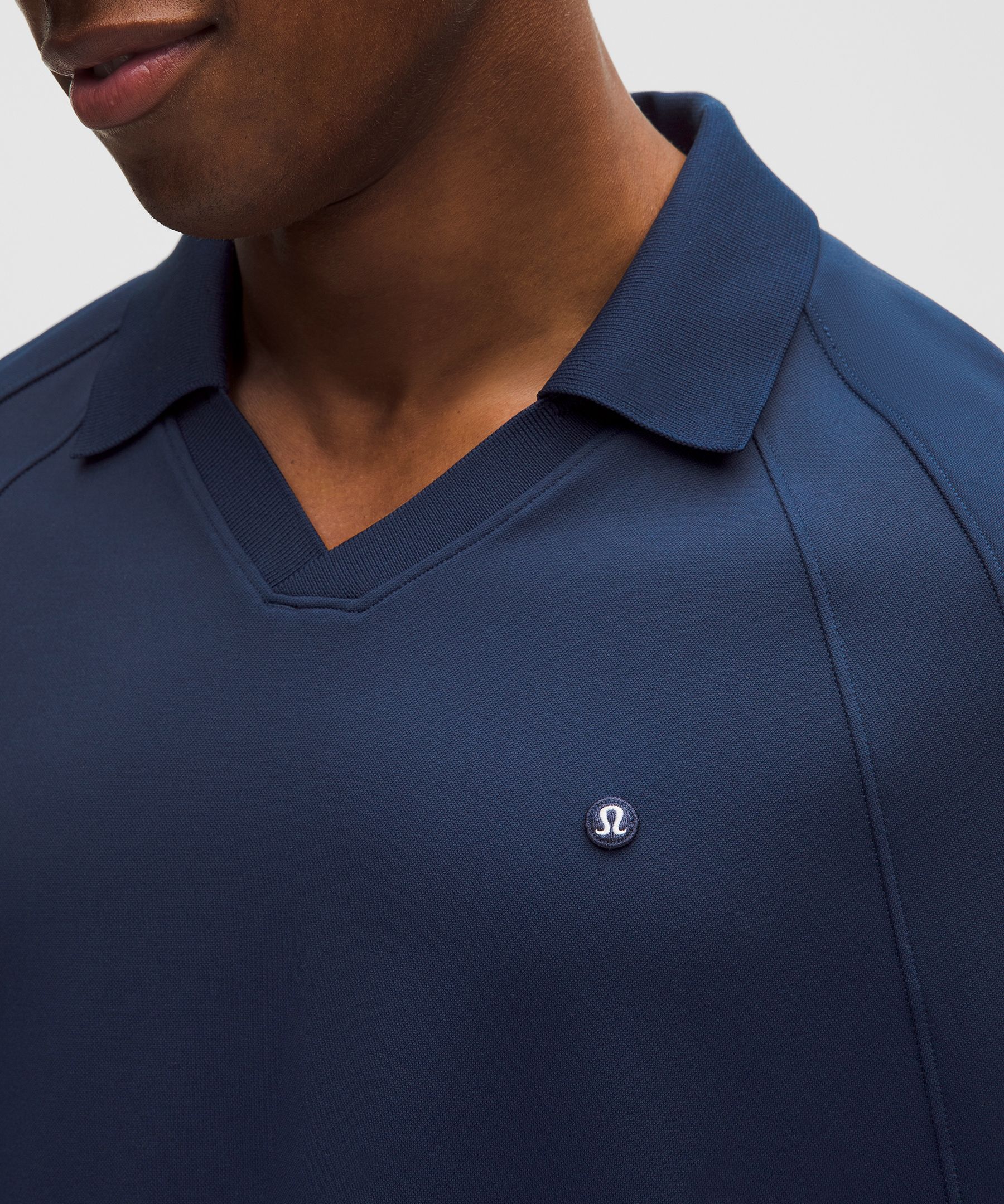 UV-Protective Relaxed-Fit Golf Polo Shirt