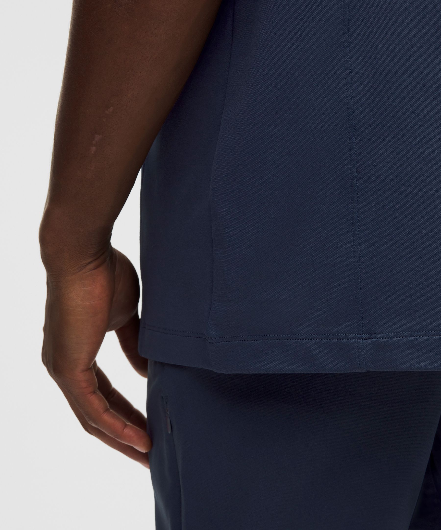 UV-Protective Relaxed-Fit Golf Polo Shirt