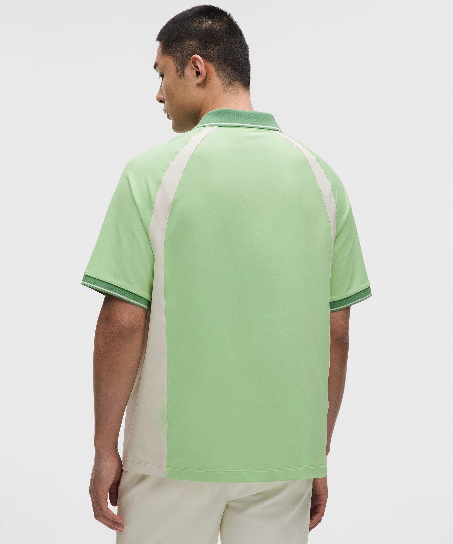 UV-Protective Relaxed-Fit Golf Polo Shirt