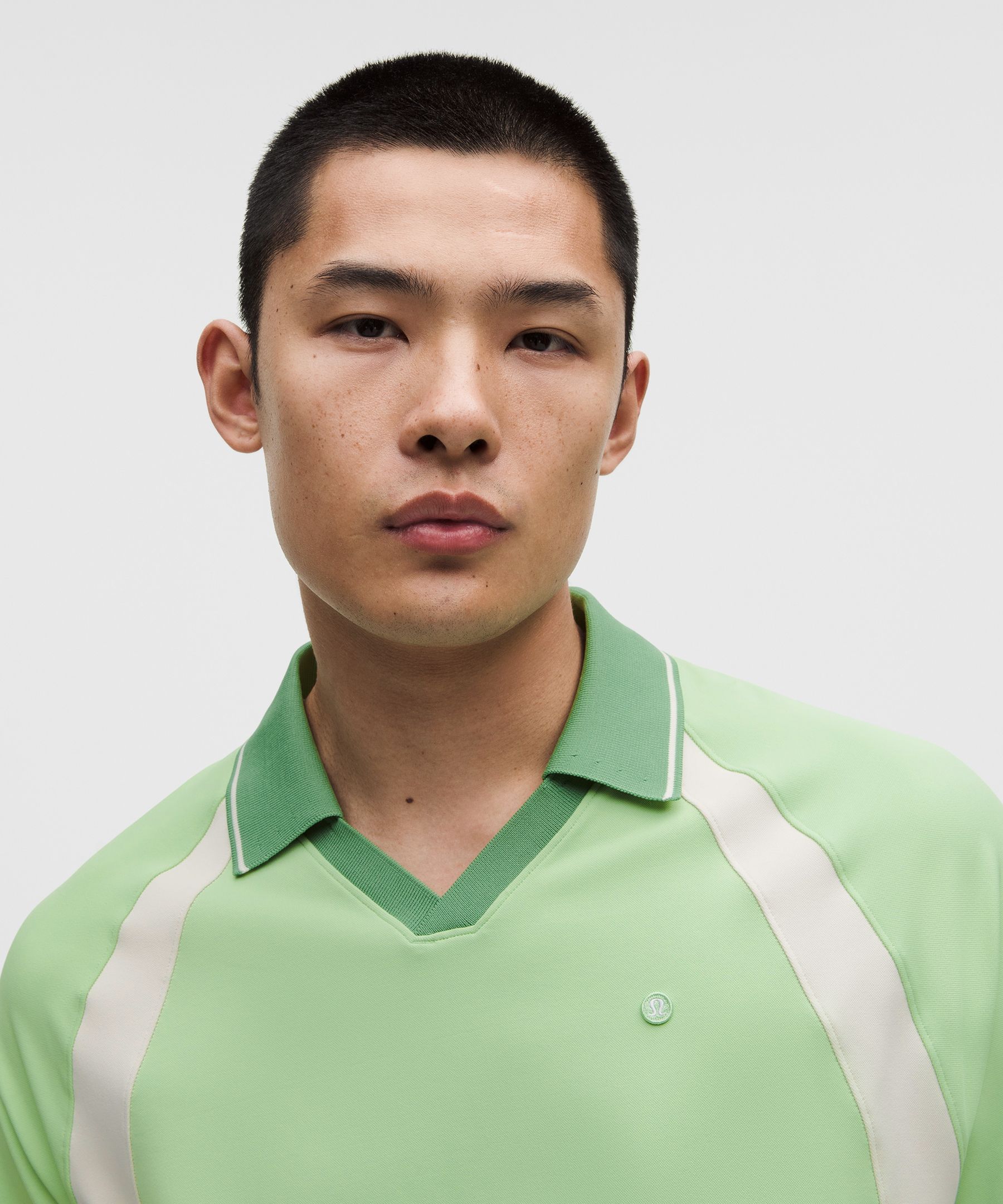 UV-Protective Relaxed-Fit Golf Polo Shirt