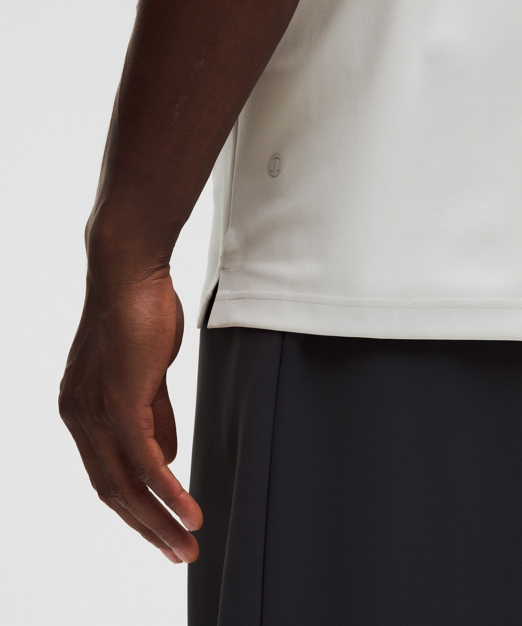 Daydrift Oversized Zip-Neck Polo Shirt