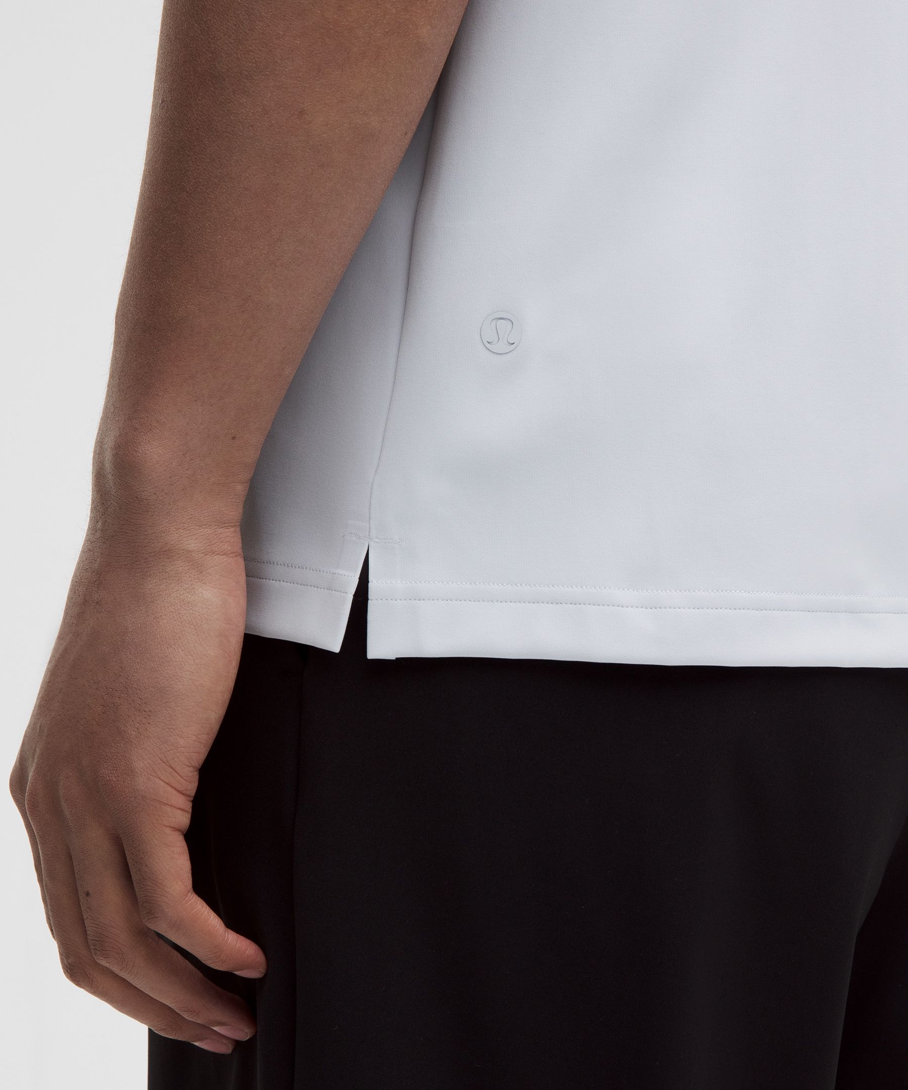 Daydrift Oversized Zip-Neck Polo Shirt